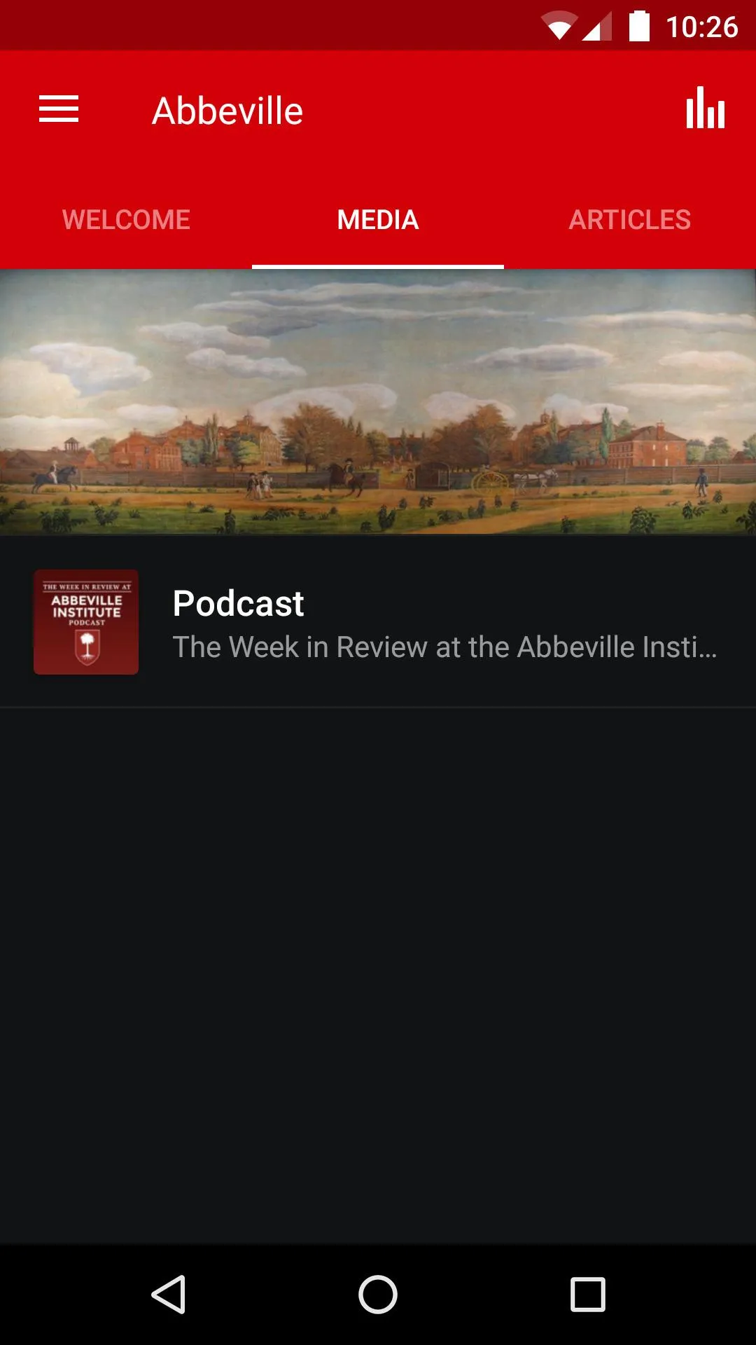 Abbeville Institute | Indus Appstore | Screenshot