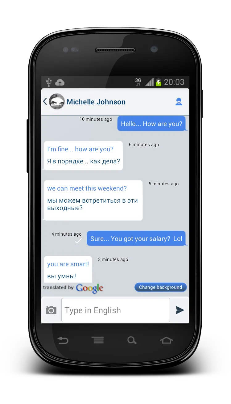 Lringo+ Messenger Translator | Indus Appstore | Screenshot