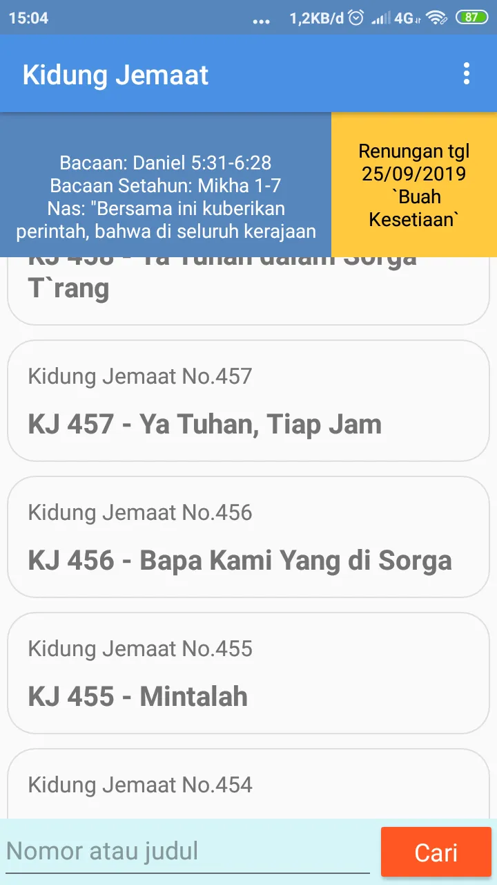 Kidung Jemaat | Indus Appstore | Screenshot