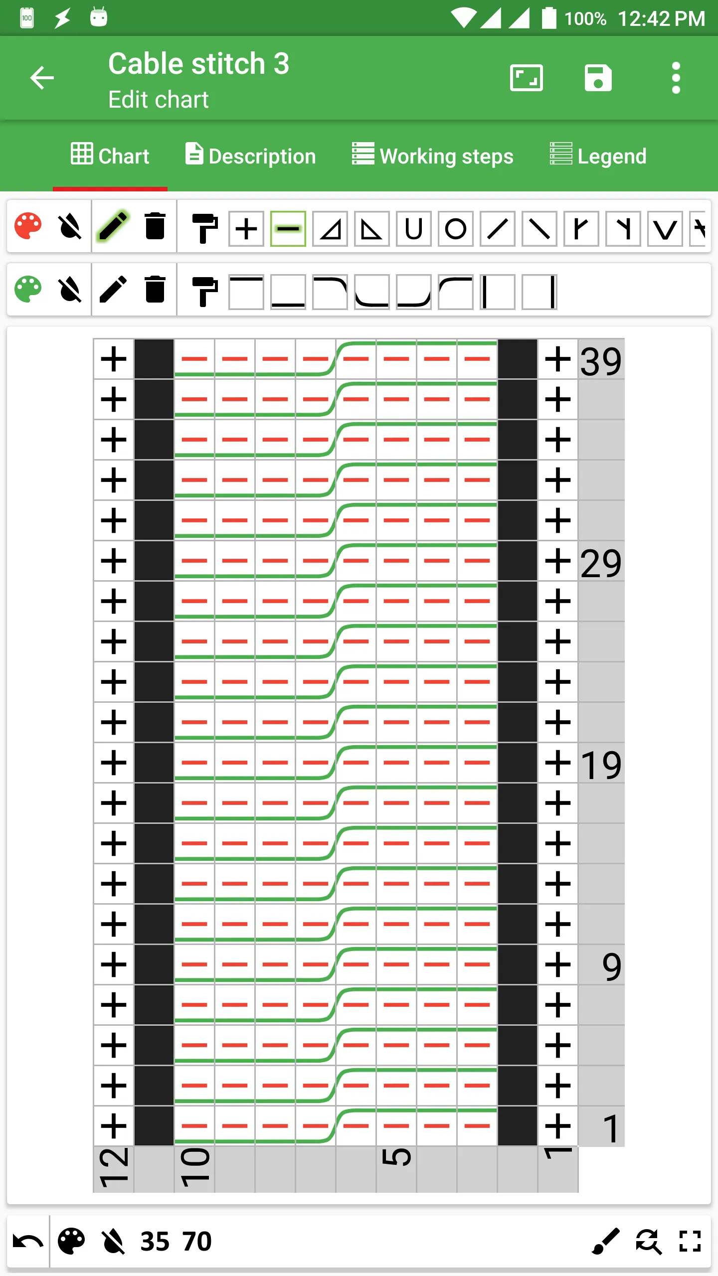 Conligata - Knit Designer | Indus Appstore | Screenshot