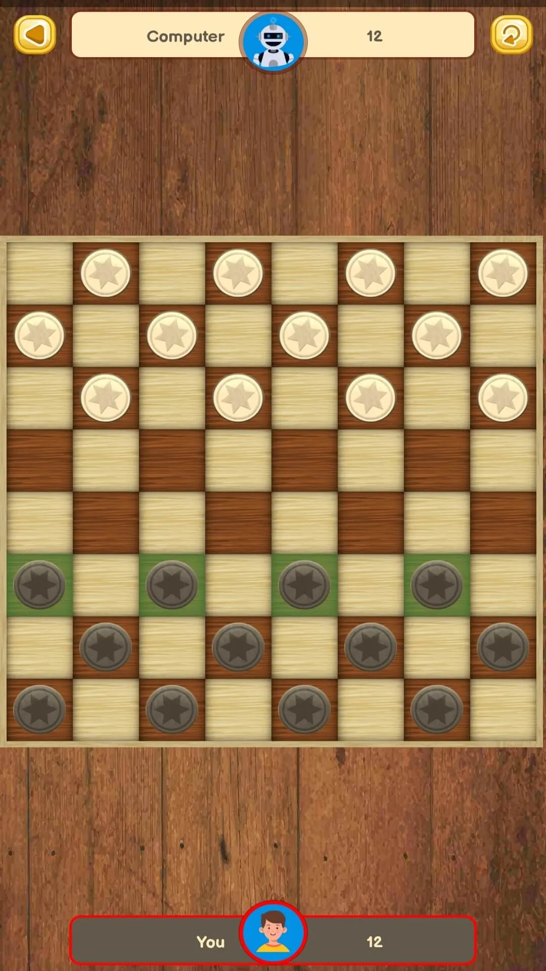 Checkers | Draughts Online | Indus Appstore | Screenshot