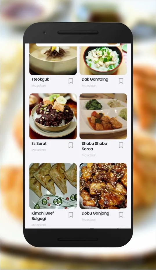 resep masakan korea offline | Indus Appstore | Screenshot