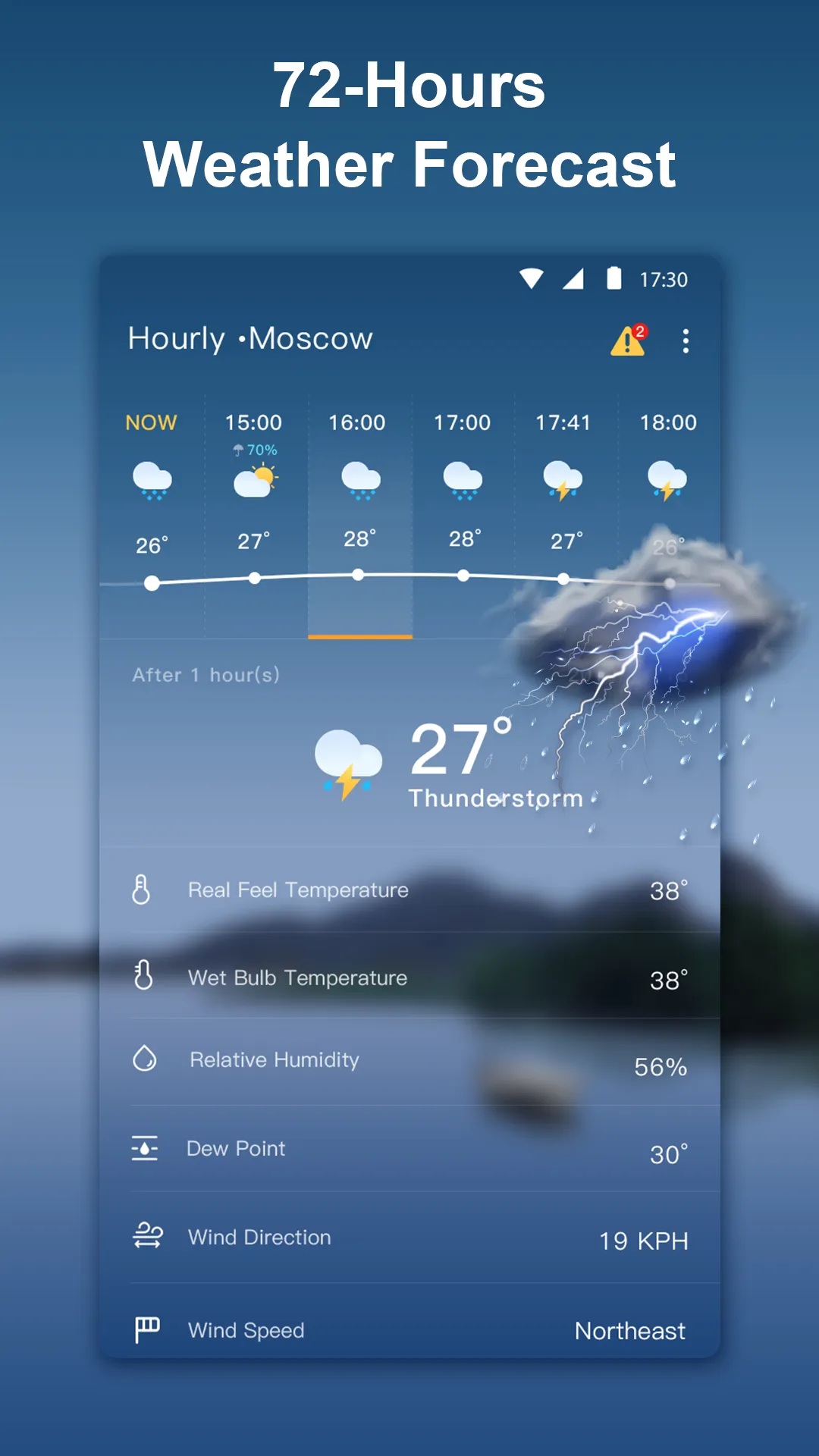 Weather Live: Weather Forecast | Indus Appstore | Screenshot