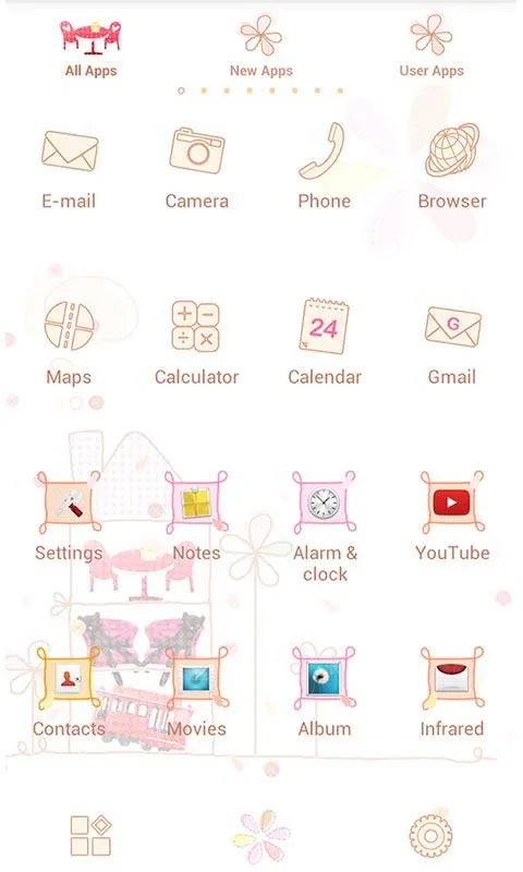 Simple Theme-My Sweet Home- | Indus Appstore | Screenshot