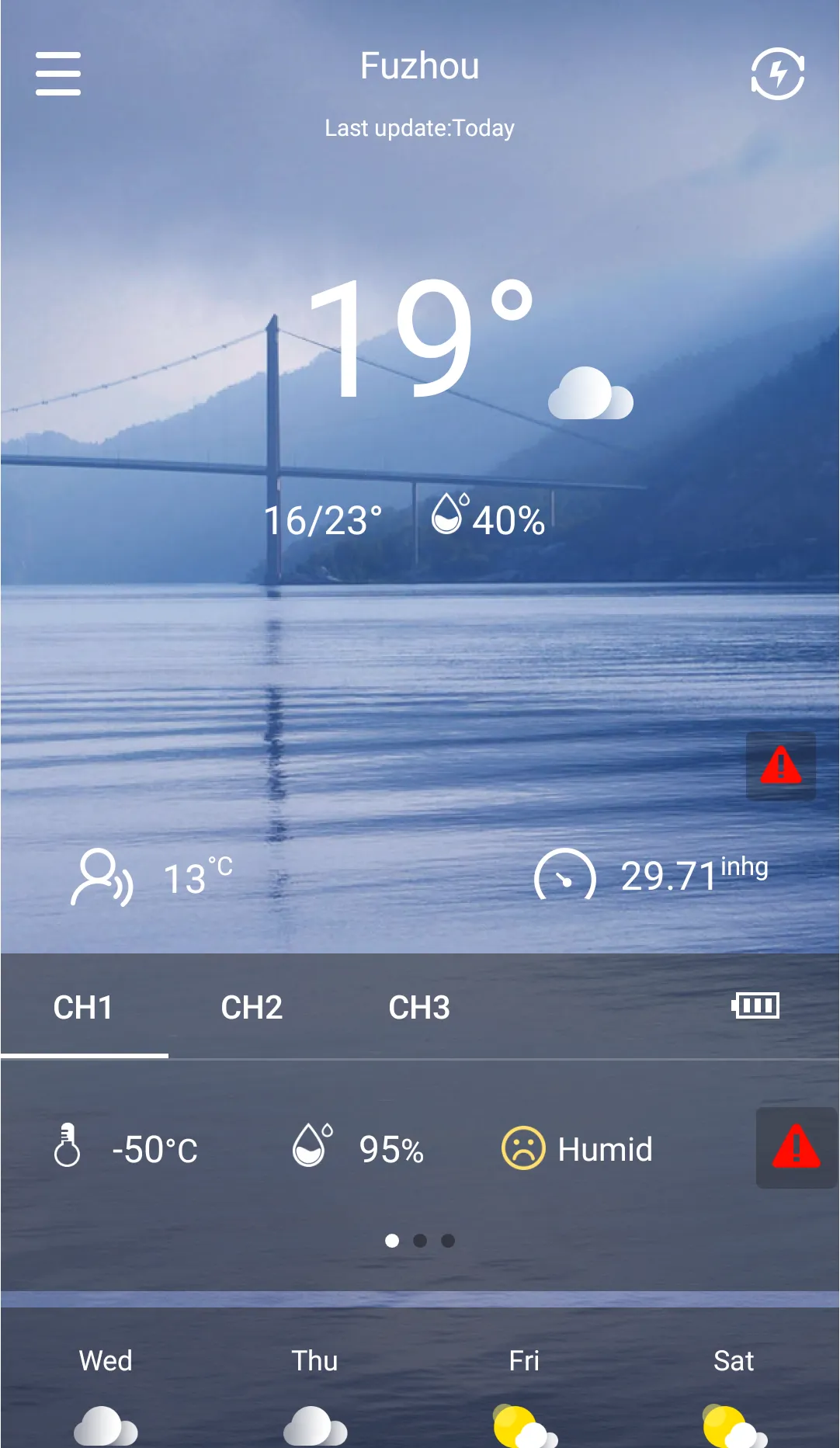 WeatherSense | Indus Appstore | Screenshot