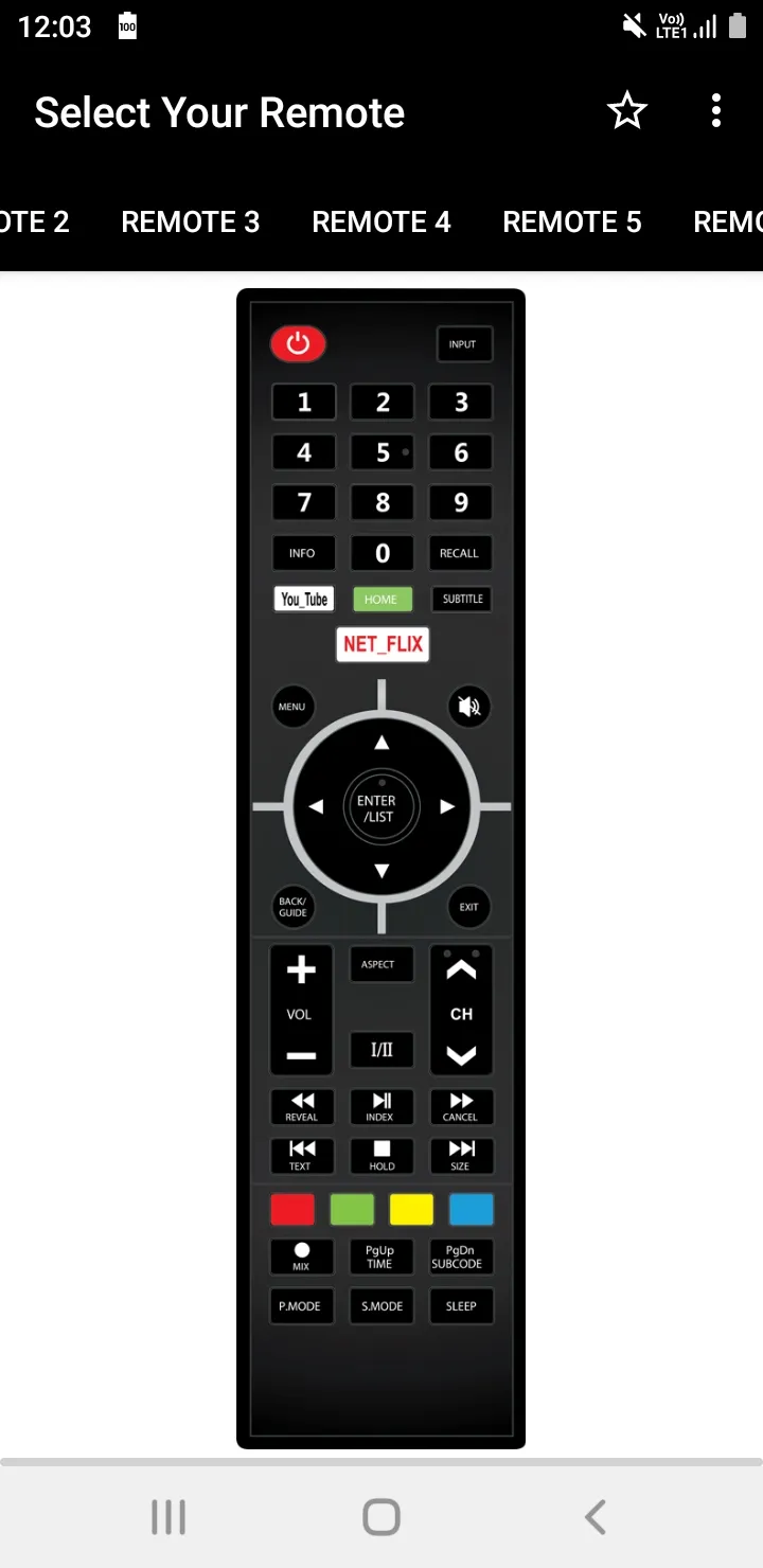 Kogan TV Remote | Indus Appstore | Screenshot