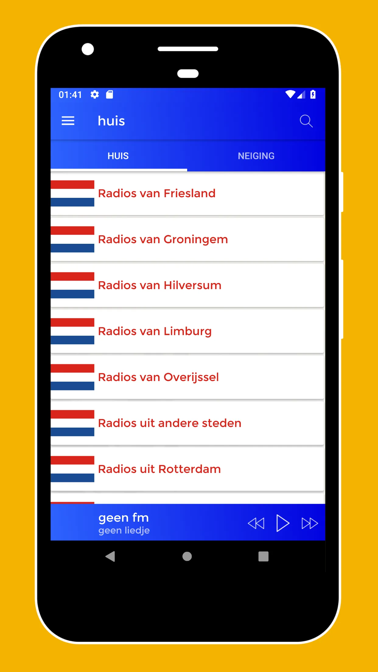 Radio Netherlands – FM Radio | Indus Appstore | Screenshot