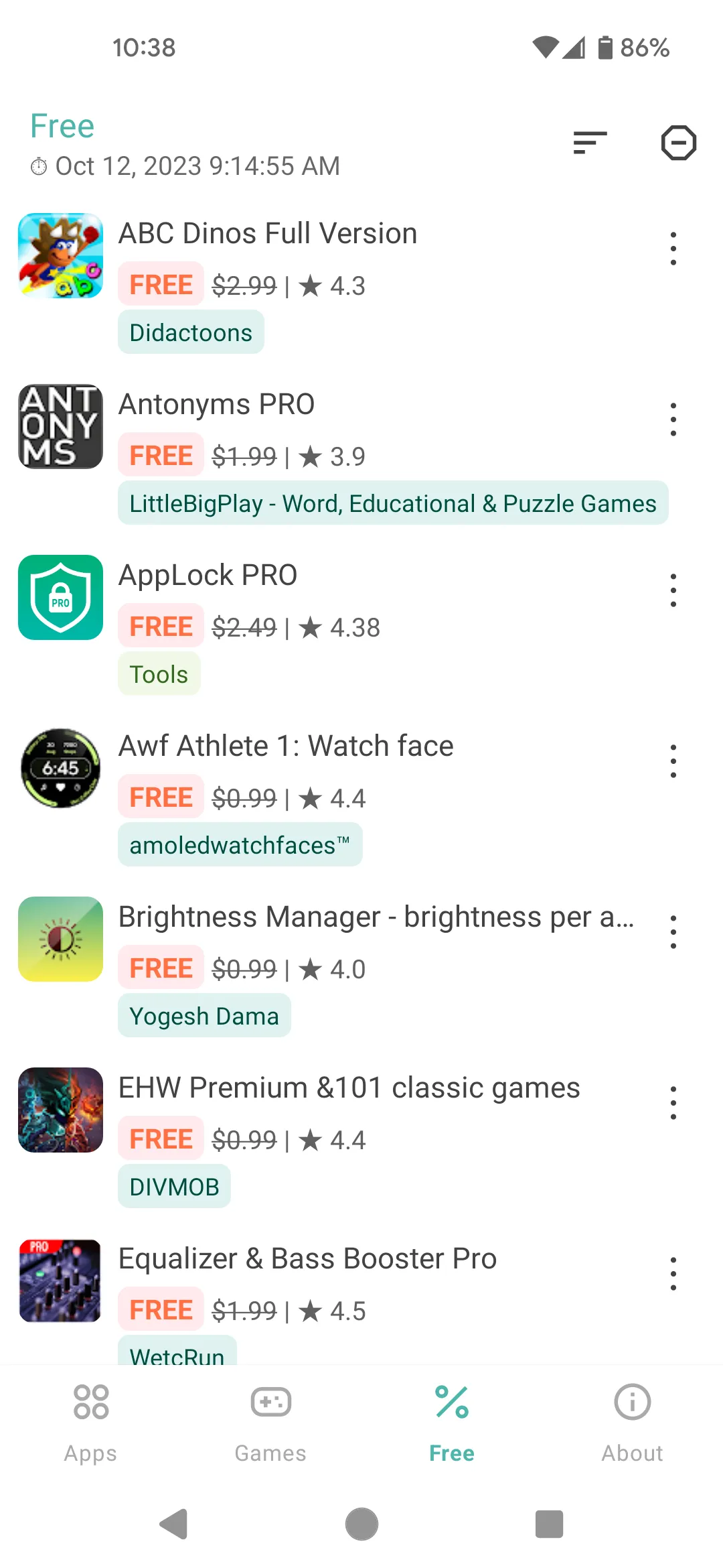 AppsOnSale: Apps and games | Indus Appstore | Screenshot