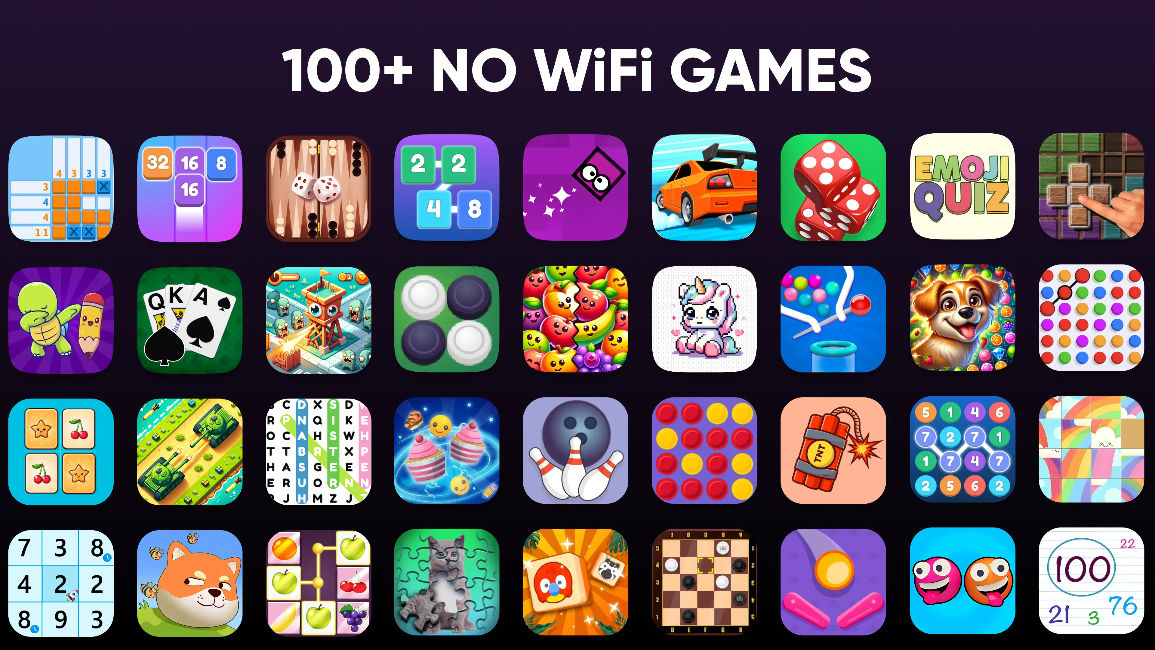 Offline Games No WiFi Fun 100+ | Indus Appstore | Screenshot