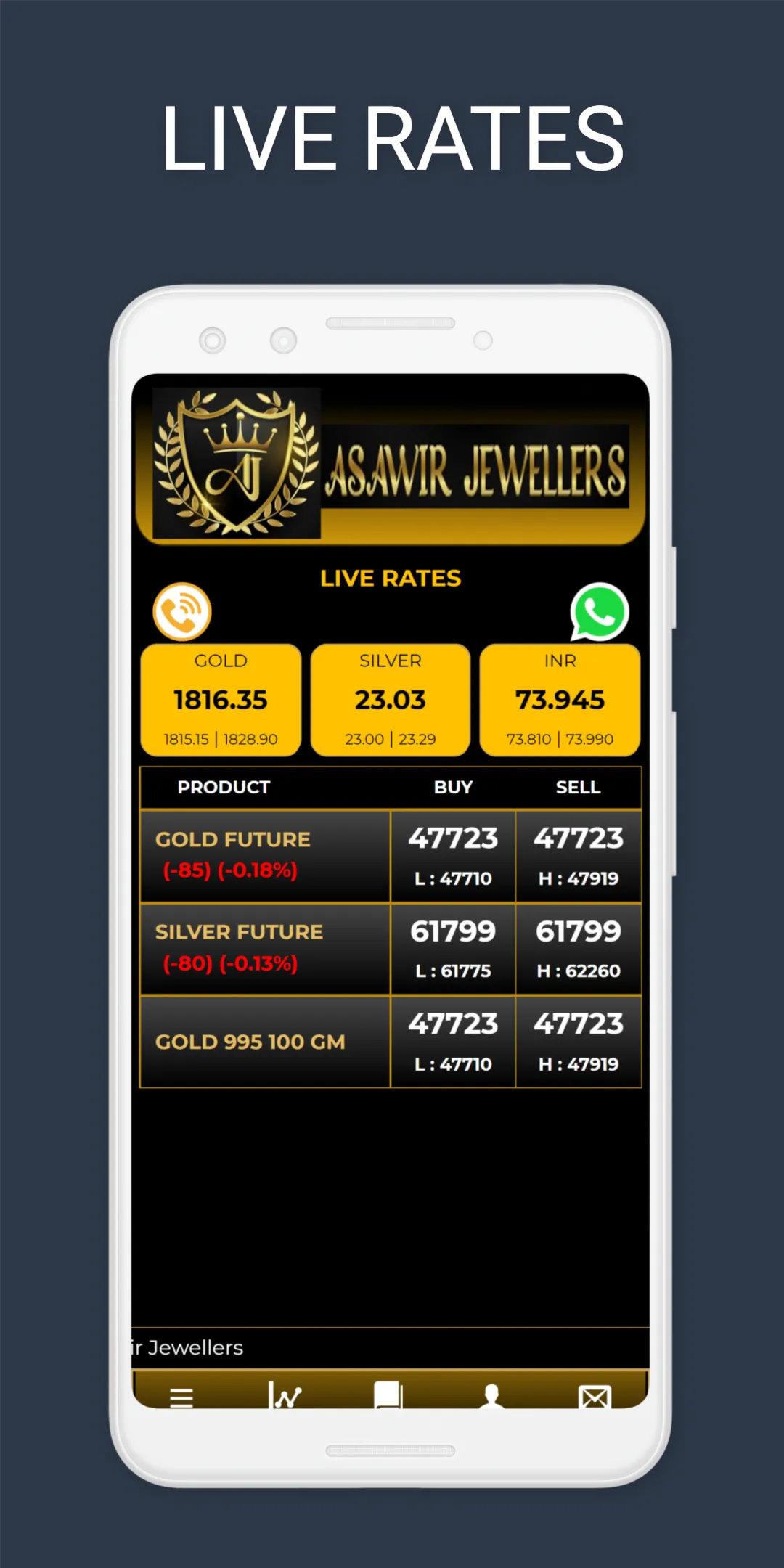 Asawir Jewellers | Indus Appstore | Screenshot