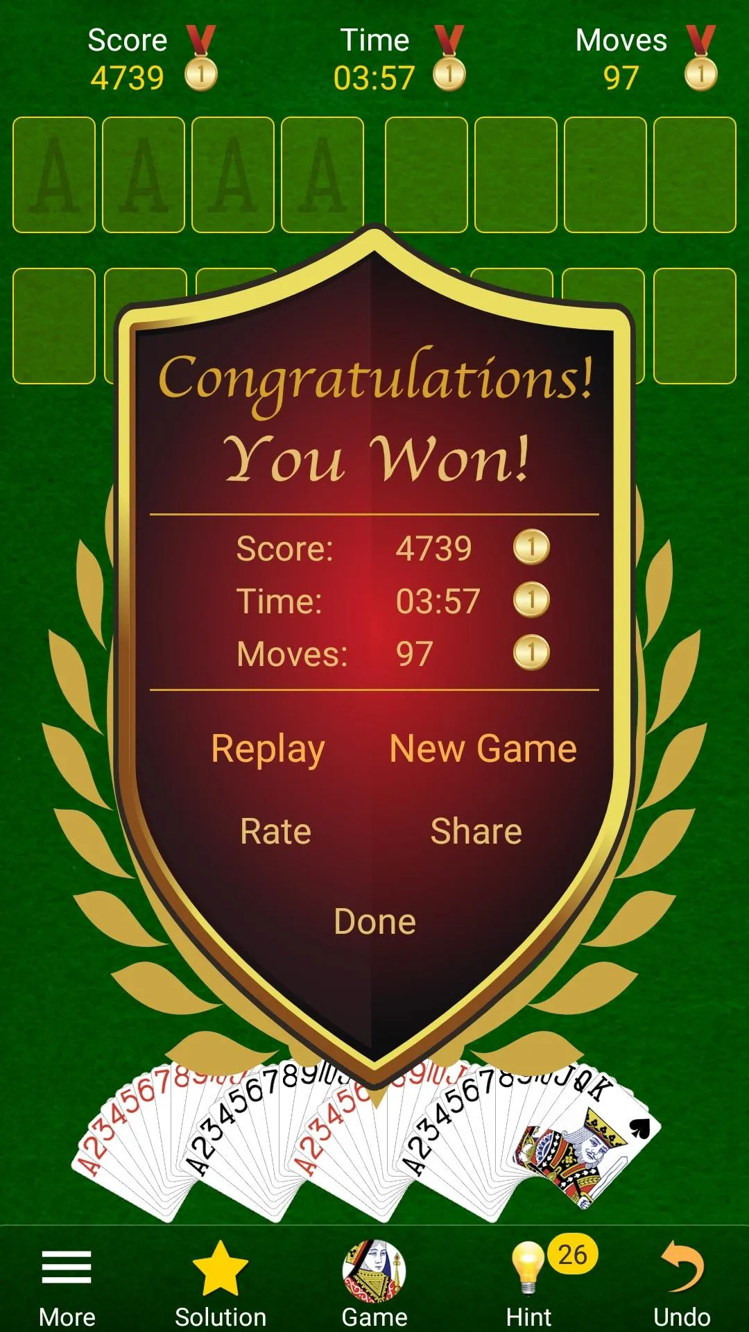 FreeCell by Logify | Indus Appstore | Screenshot