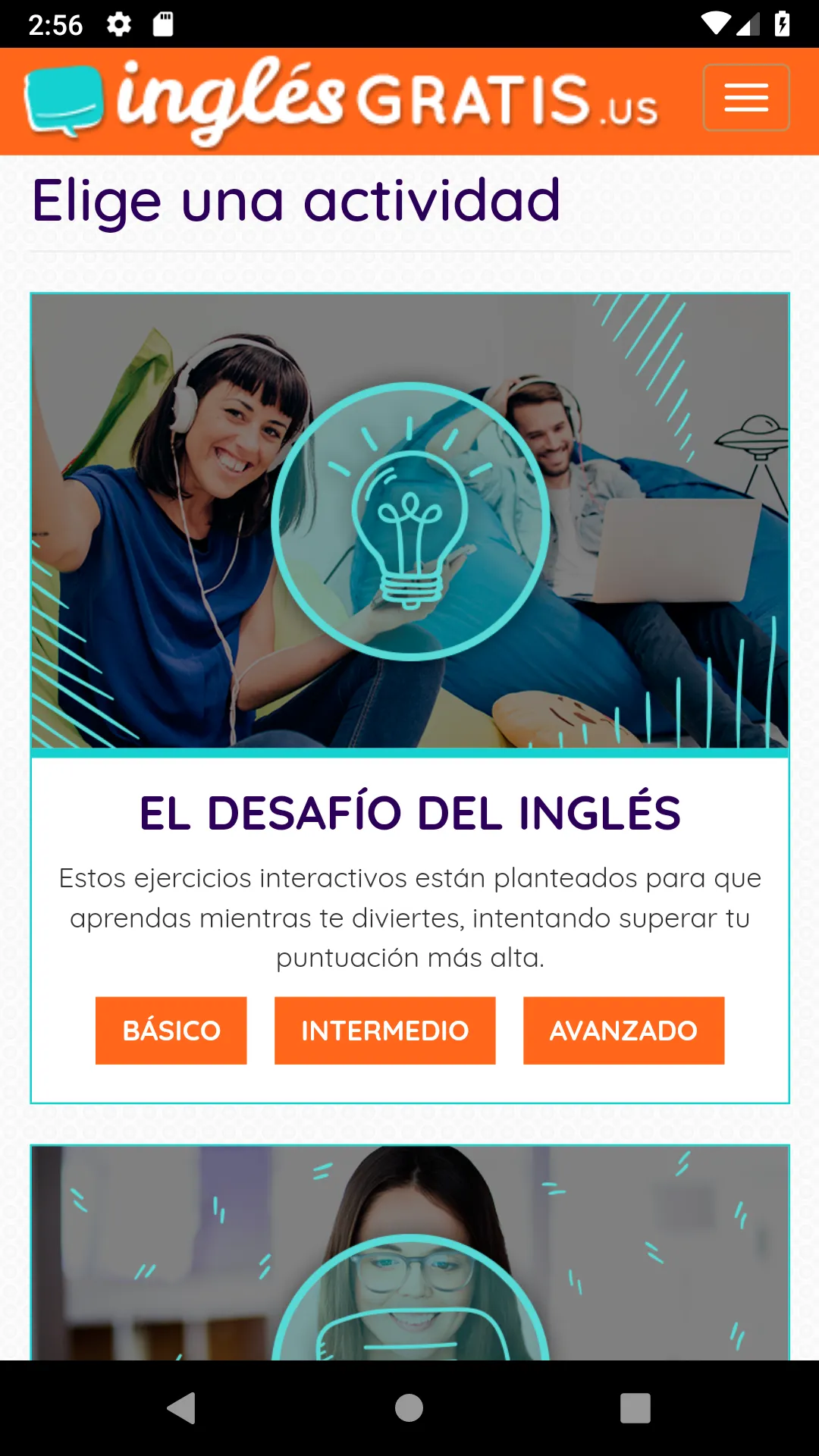 Inglés Gratis | Indus Appstore | Screenshot