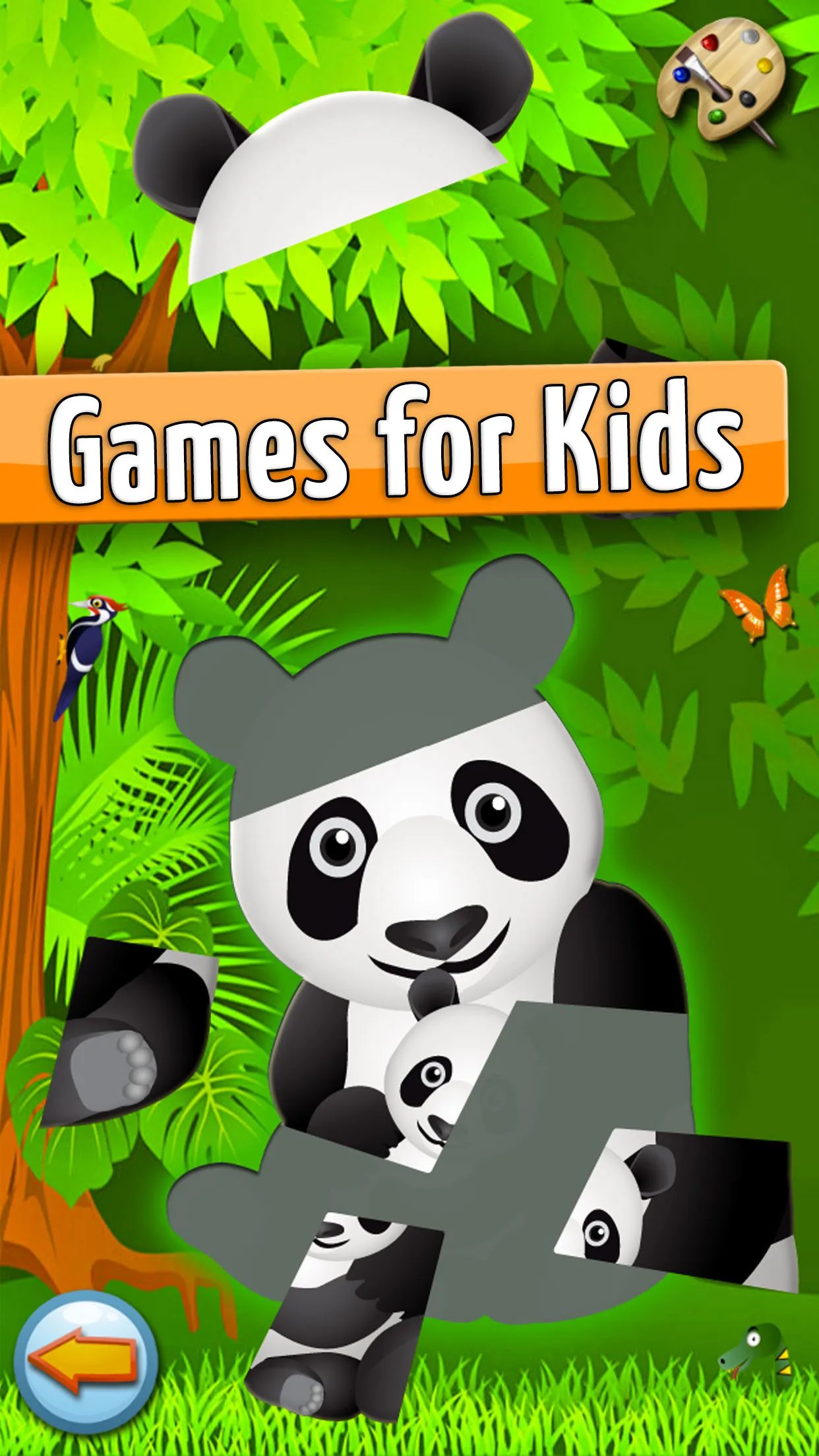 Forest - Kids Coloring Puzzles | Indus Appstore | Screenshot