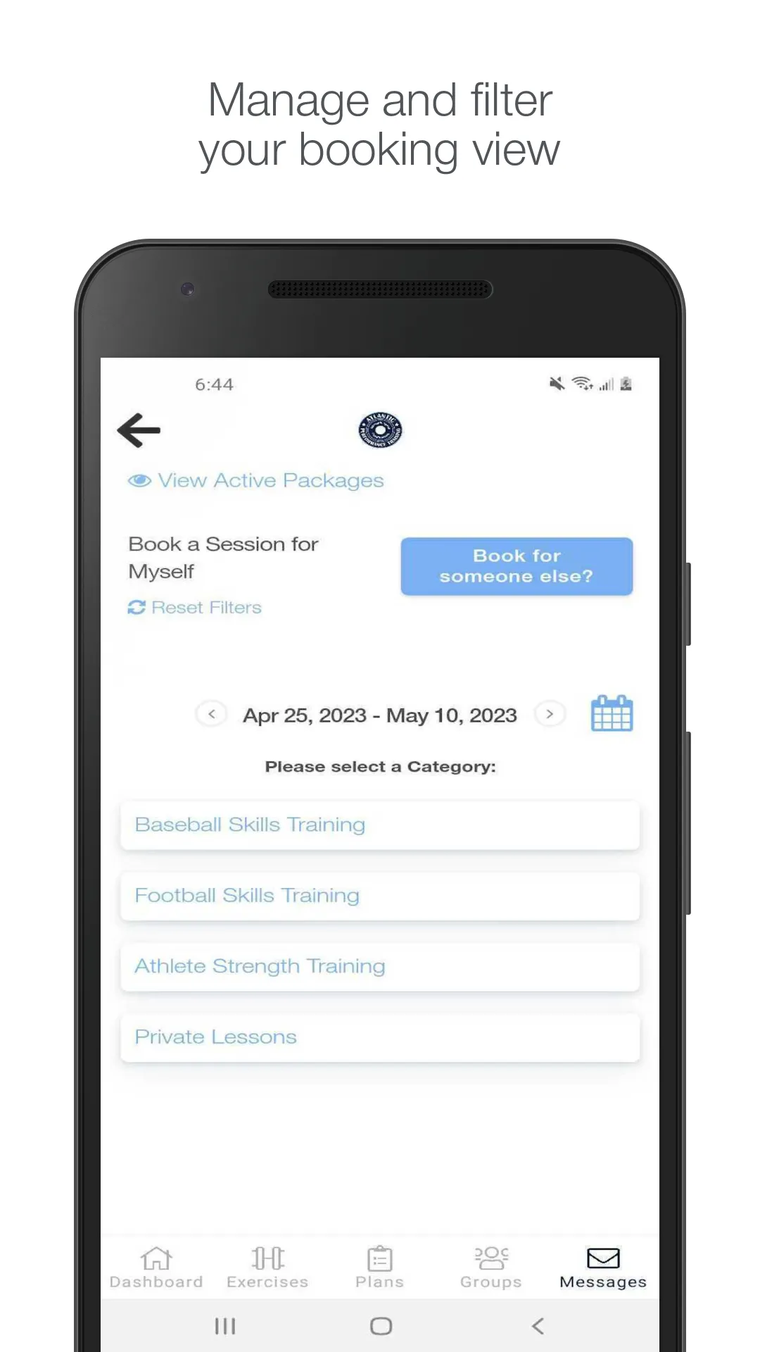 Atlantic Sports Performance | Indus Appstore | Screenshot