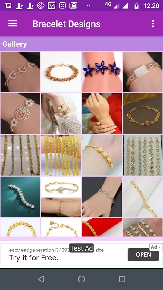 Bracelet Designs Gallery | Indus Appstore | Screenshot