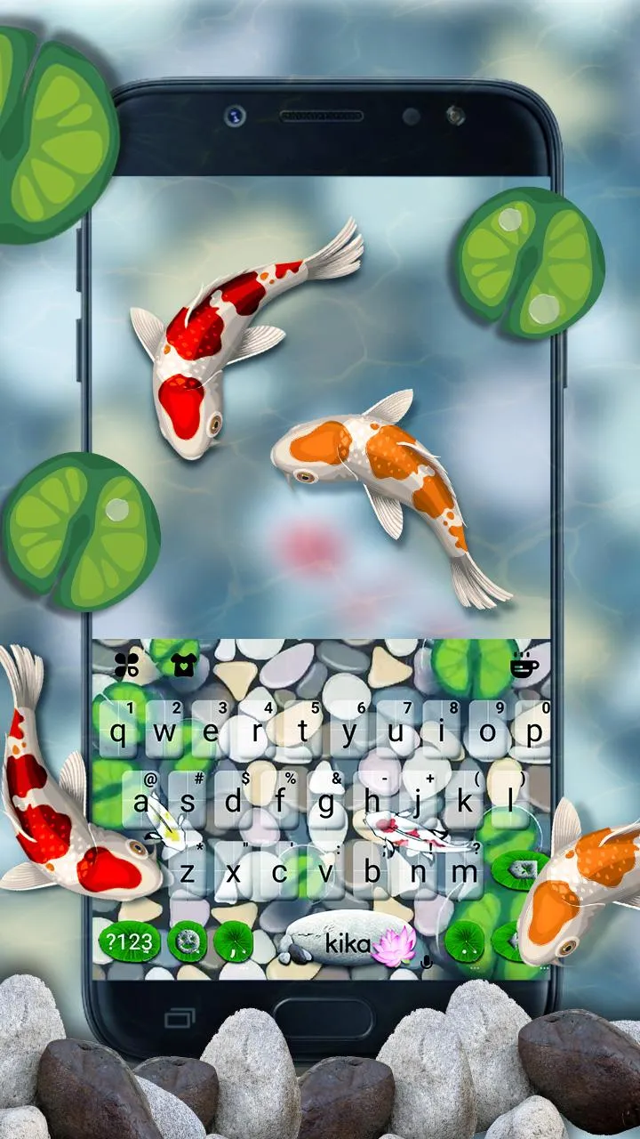 Lucky Koi Fish Keyboard Theme | Indus Appstore | Screenshot