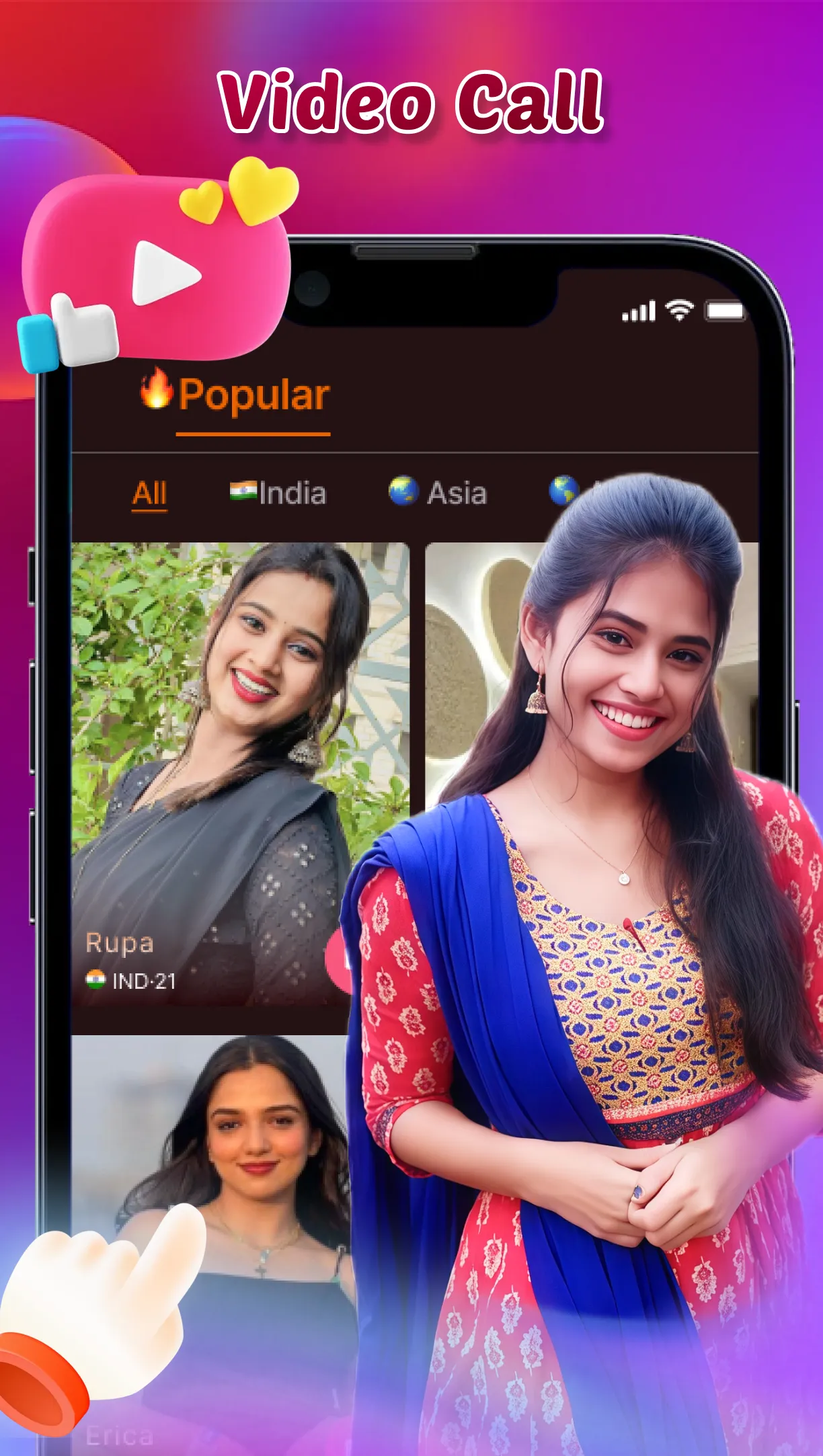 JoyVid Party - Video chat | Indus Appstore | Screenshot