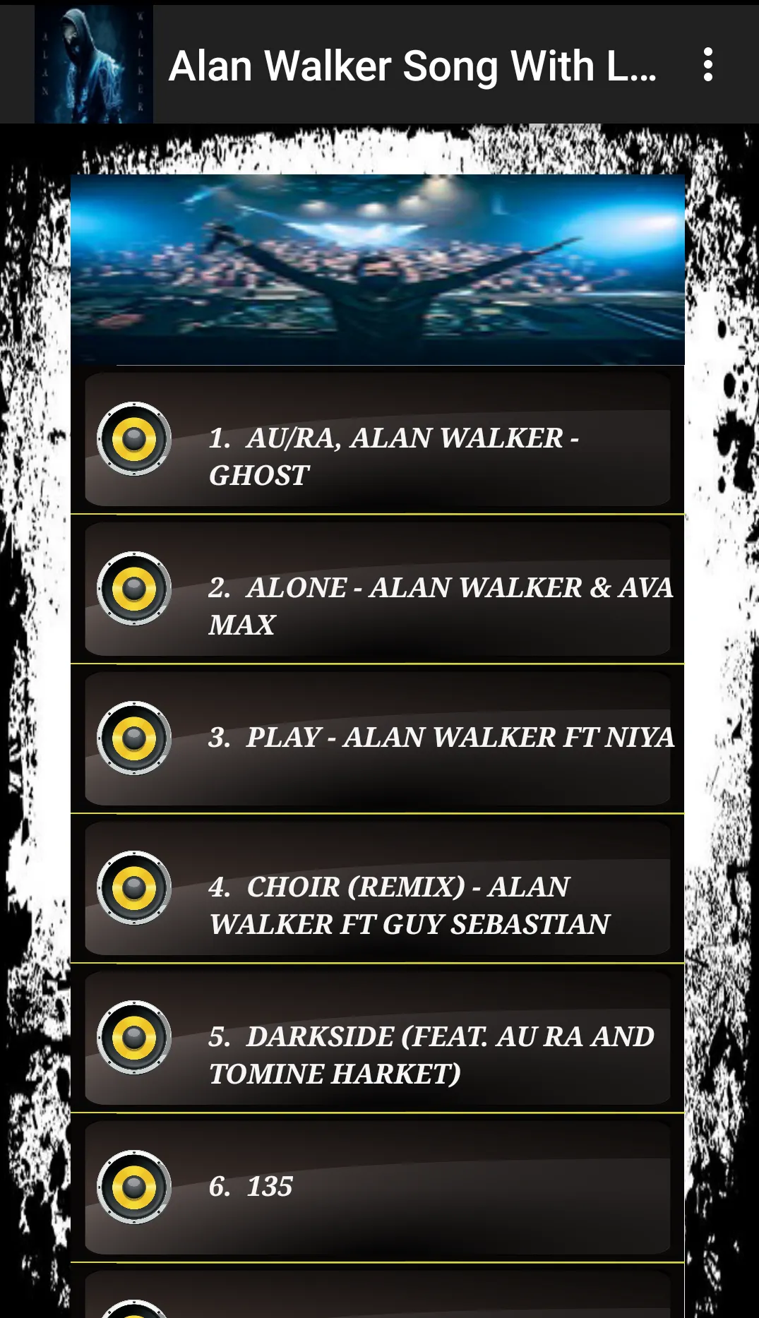 Alan Walker Song With Lyric | Indus Appstore | Screenshot