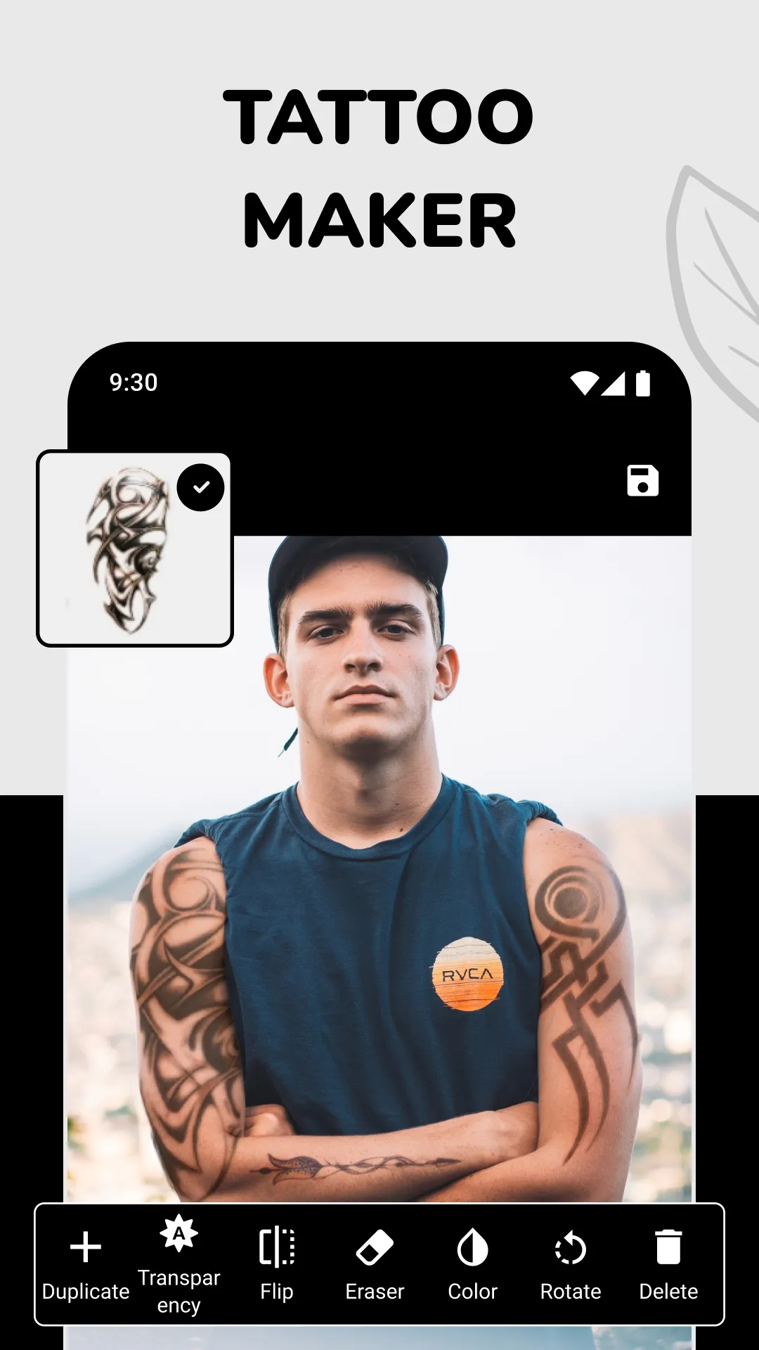 Tattoo Simulator Tattoo Maker | Indus Appstore | Screenshot