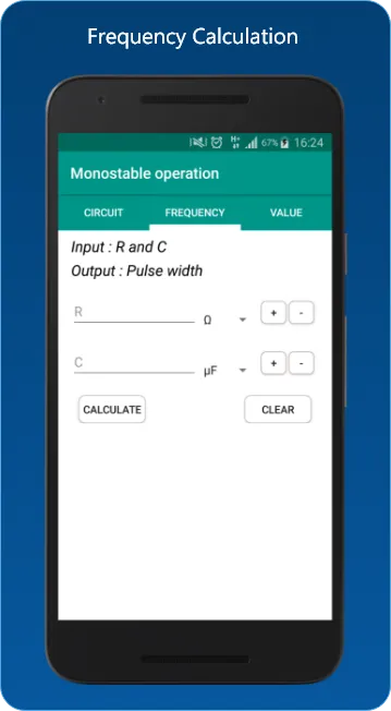 555 Calculator : monostable ,  | Indus Appstore | Screenshot