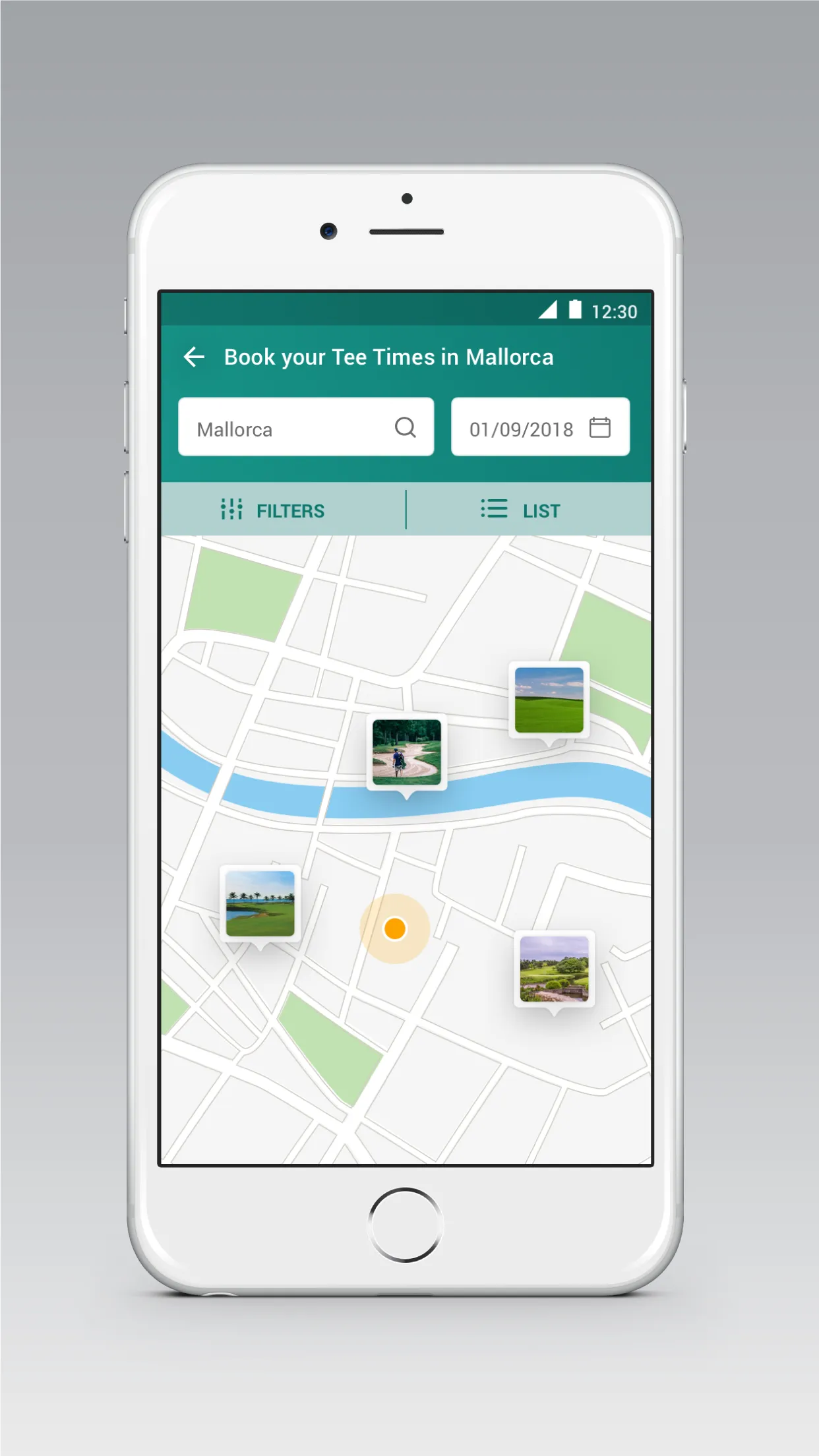 Tee Times Booking - Spain | Indus Appstore | Screenshot