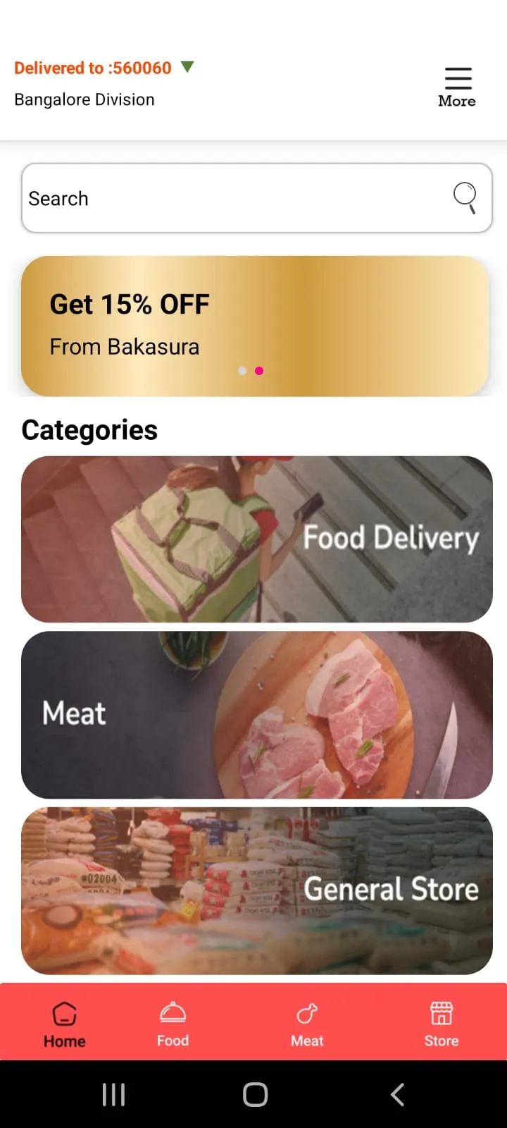 Bakasura Online Delivery APP | Indus Appstore | Screenshot