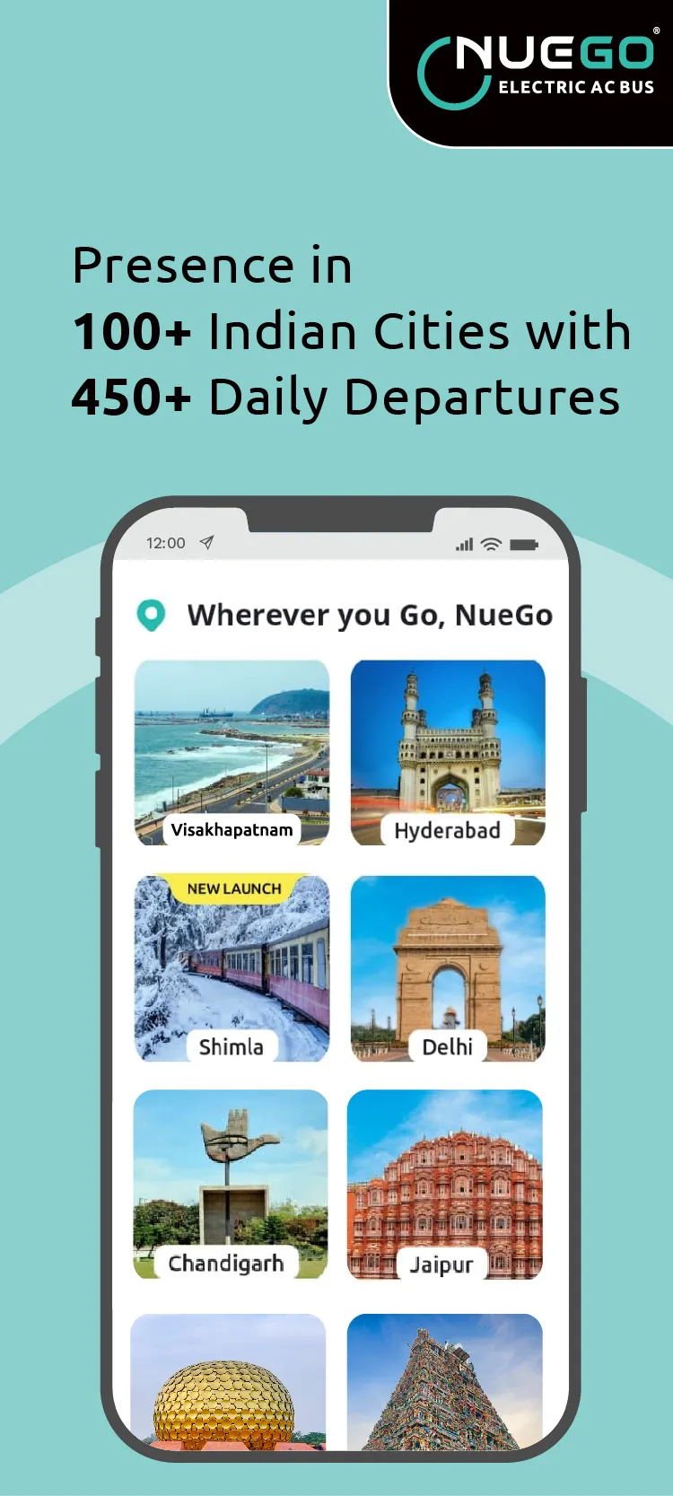 NueGo Bus Ticket Booking App | Indus Appstore | Screenshot