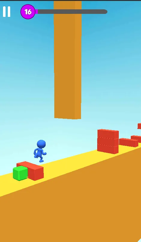 Blocks Stack Surfer- Cubes Run | Indus Appstore | Screenshot