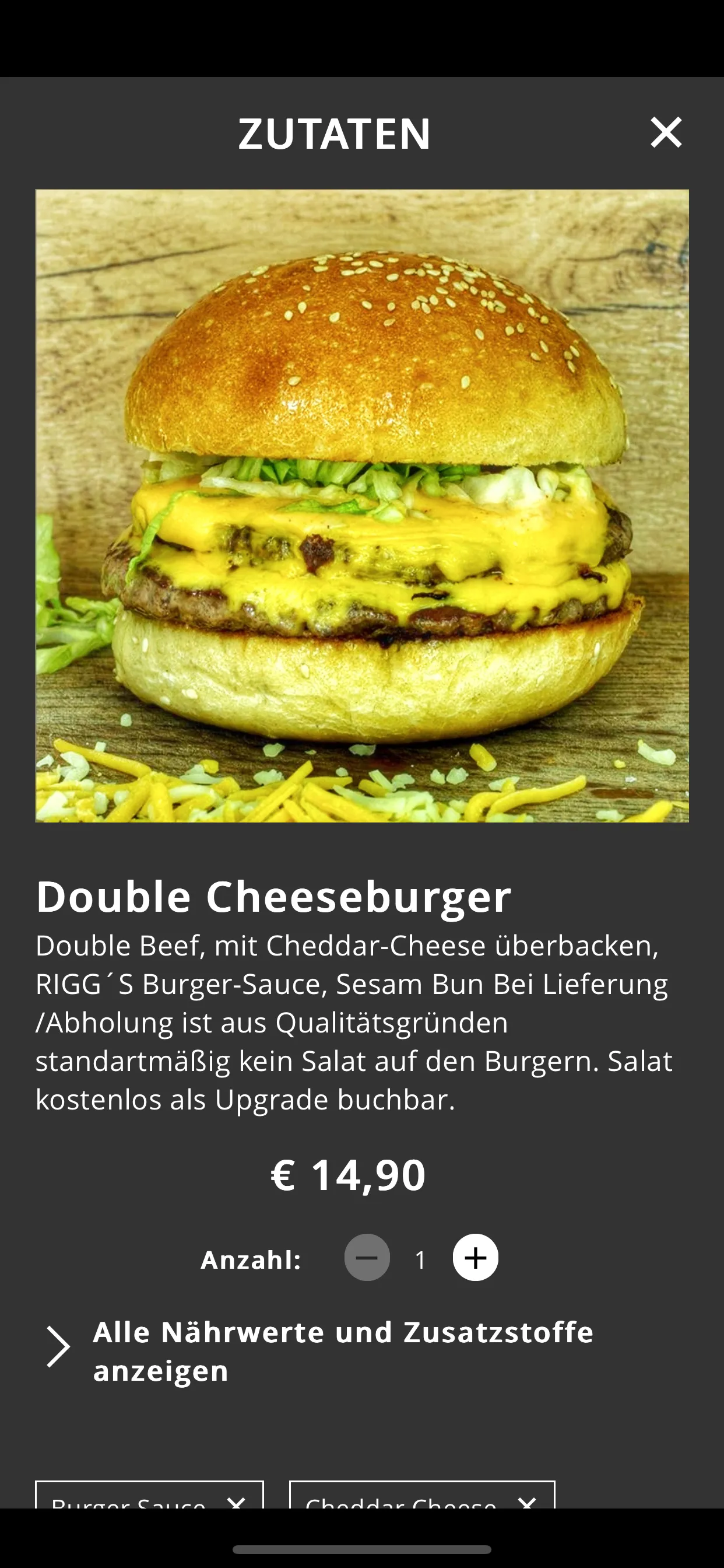 Rigg's Burger | Indus Appstore | Screenshot