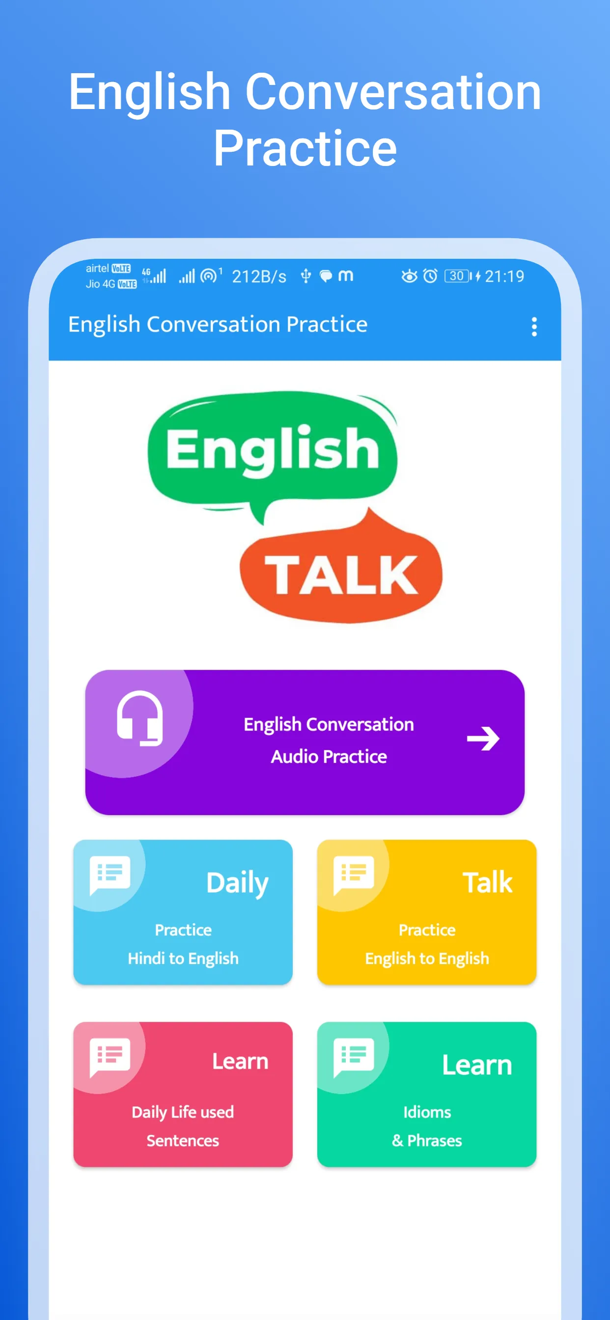 English Conversation Practice | Indus Appstore | Screenshot