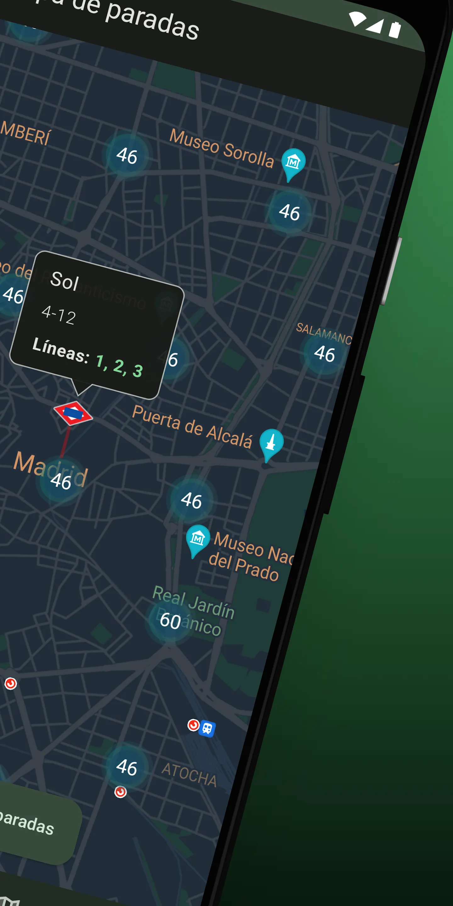 Transporte Madrid Tiempo Real | Indus Appstore | Screenshot