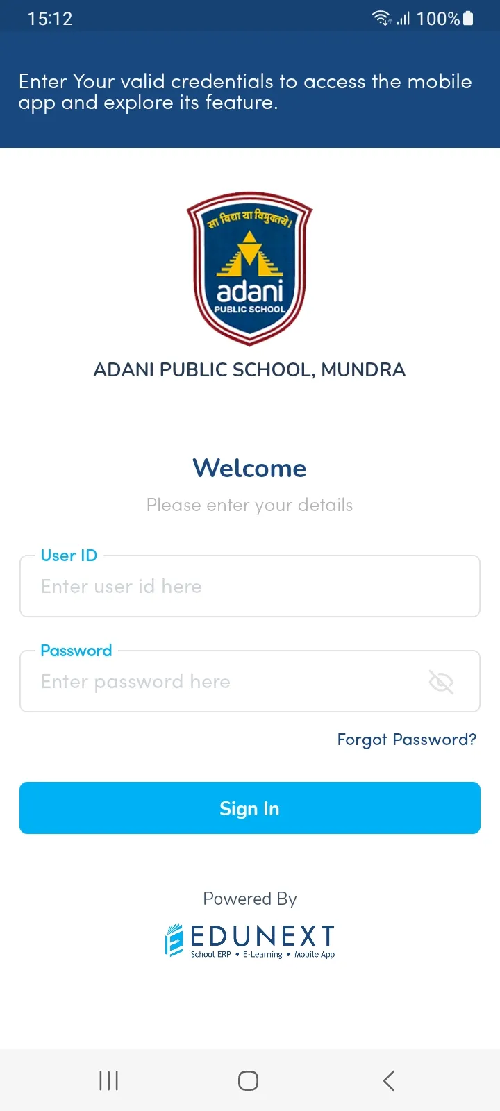 Adani Public School | Indus Appstore | Screenshot