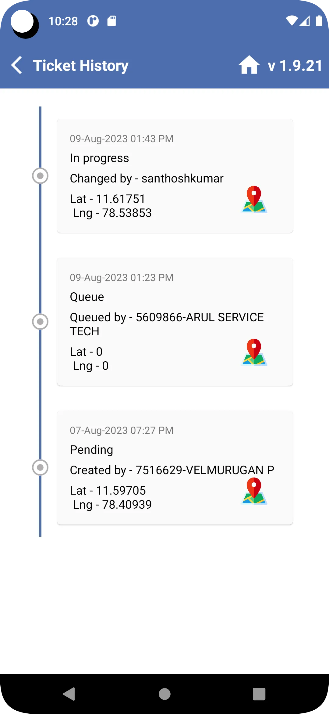 HAP Service Ticket (Beta) | Indus Appstore | Screenshot