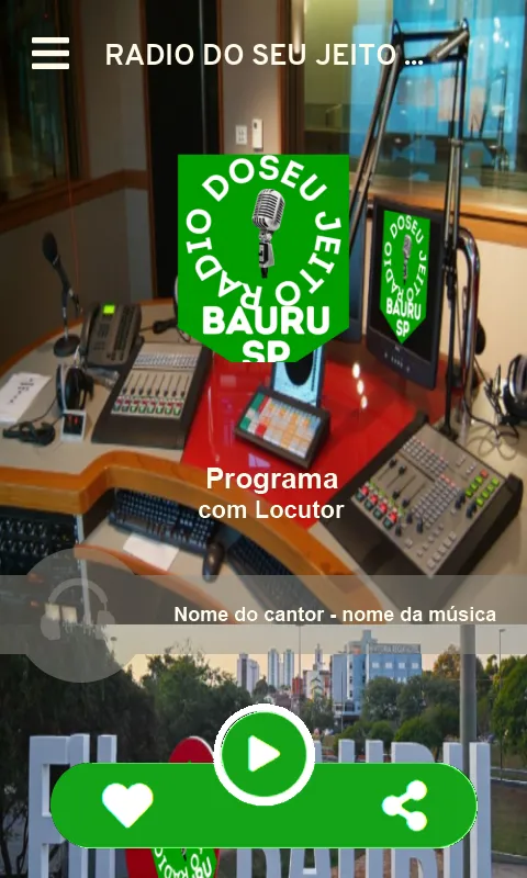 RADIO DO SEU JEITO BAURU | Indus Appstore | Screenshot