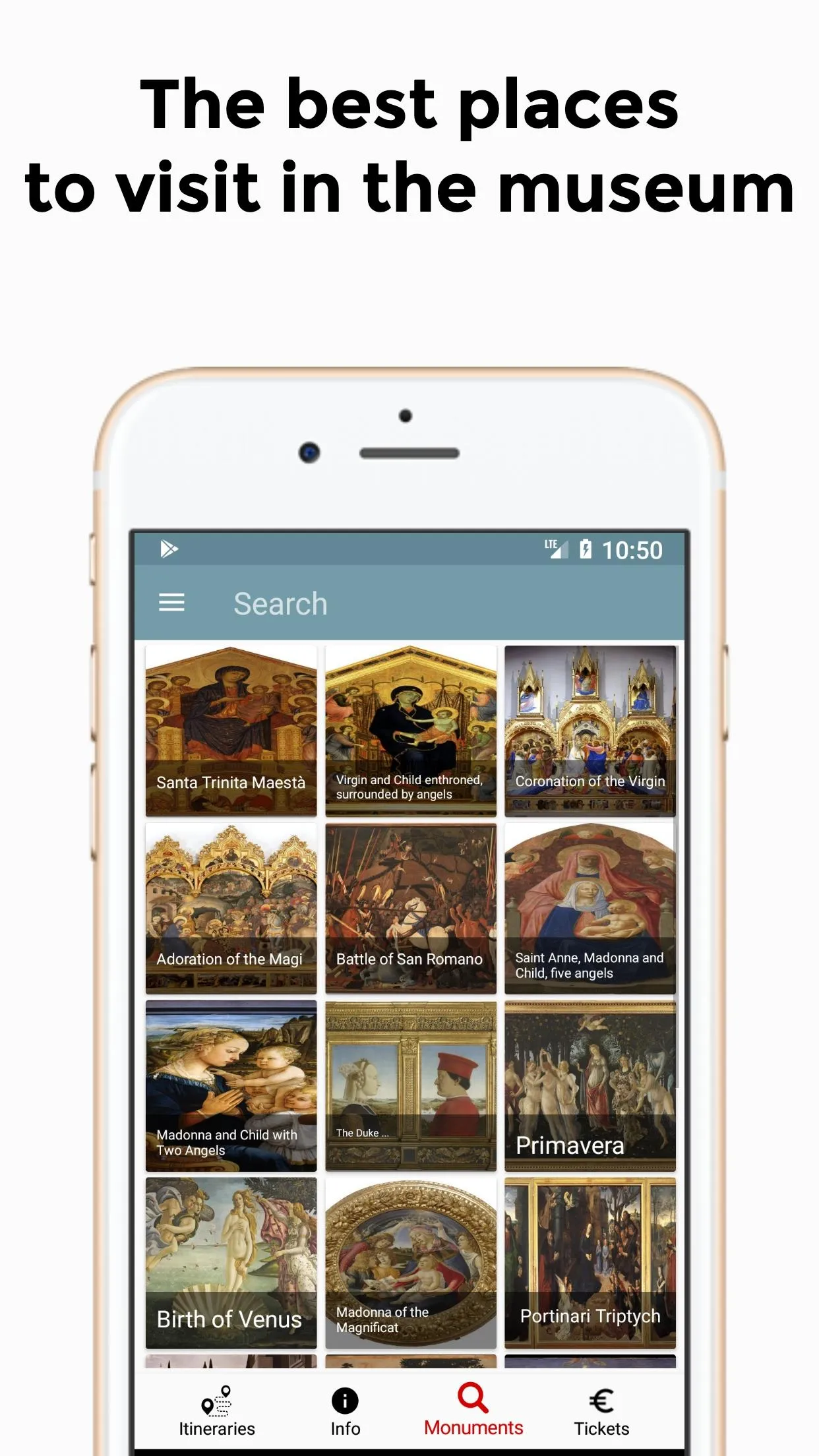 Uffizi Gallery Visit, Tours &  | Indus Appstore | Screenshot