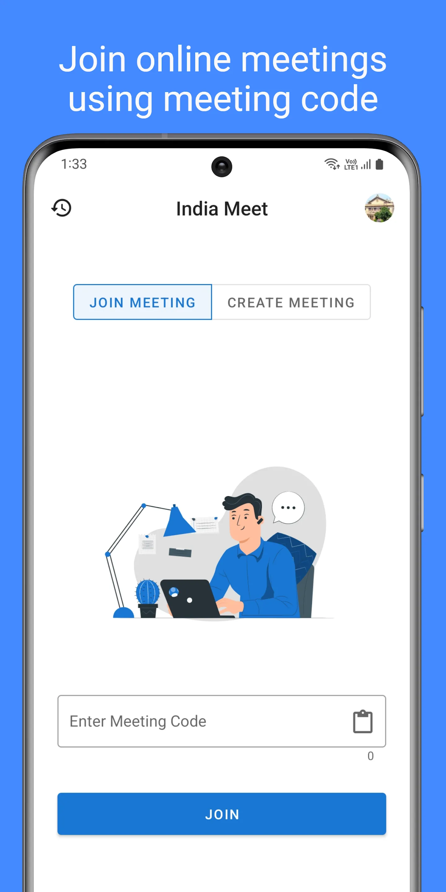 India Meet- Video Conferencing | Indus Appstore | Screenshot