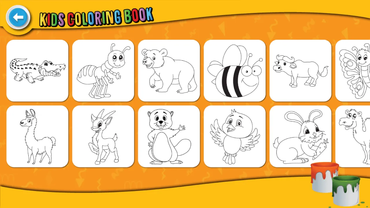 Animal Coloring Book for kids | Indus Appstore | Screenshot