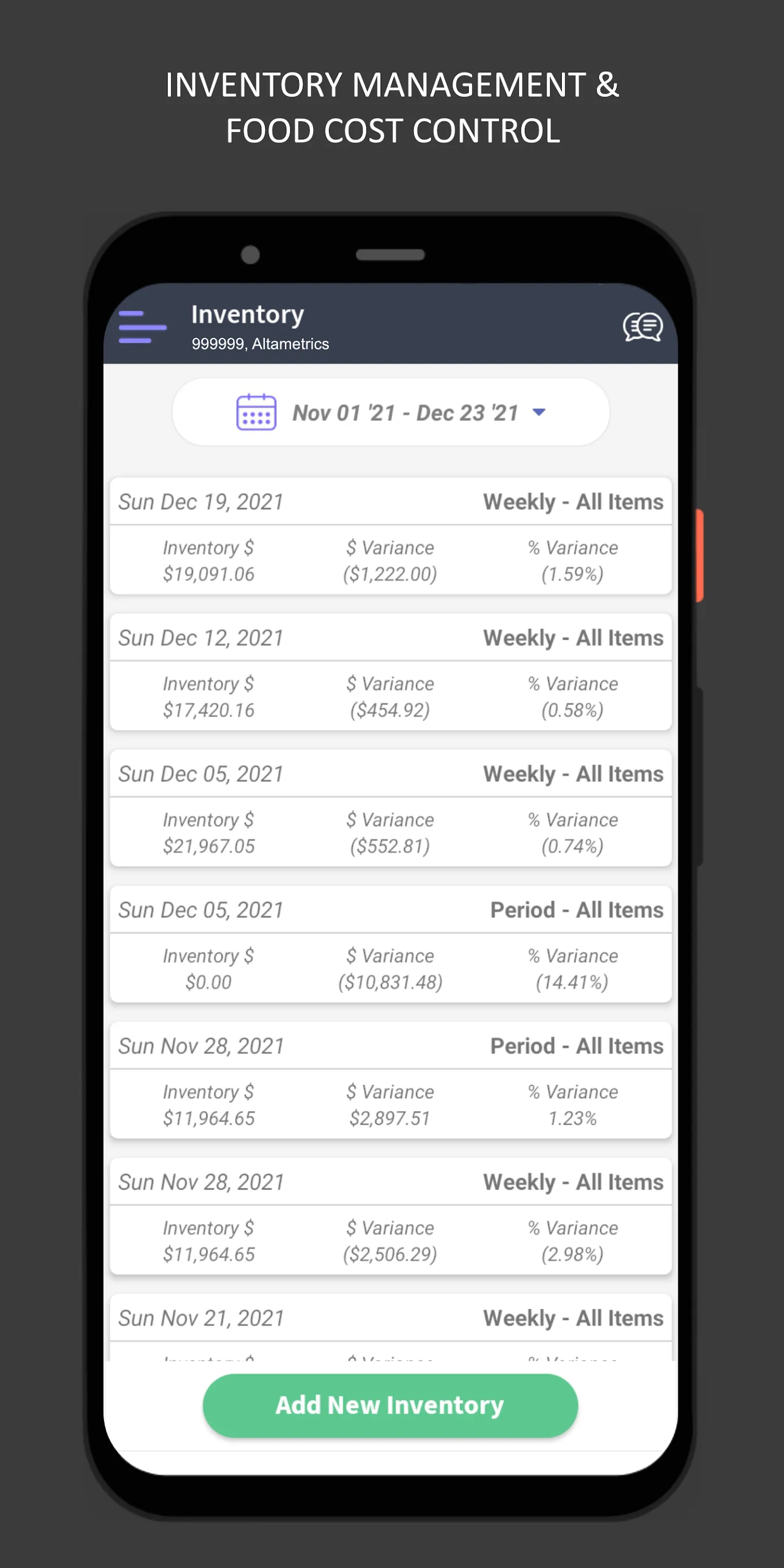 Altametrics Inventory Pro | Indus Appstore | Screenshot