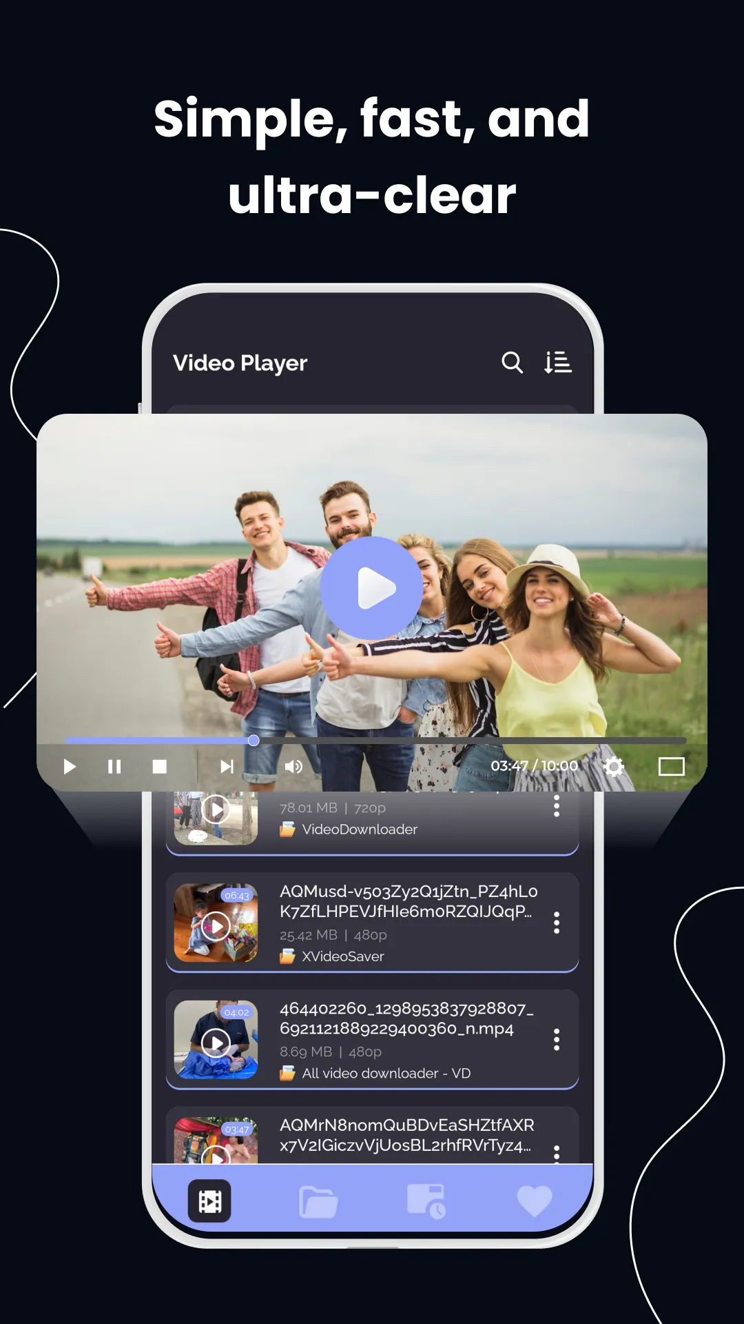 X Video Player HD | Indus Appstore | Screenshot