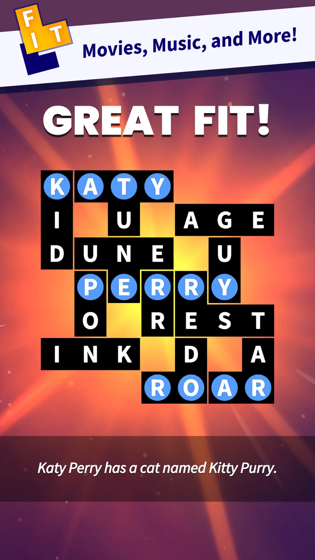 Flow Fit - Word Puzzle | Indus Appstore | Screenshot