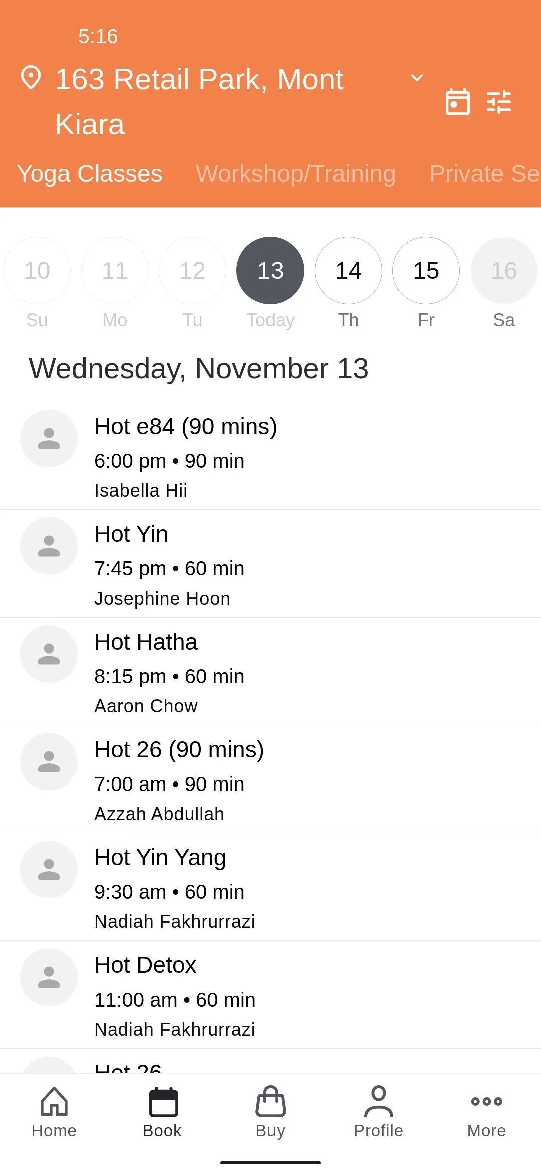 Life Hot Yoga | Indus Appstore | Screenshot