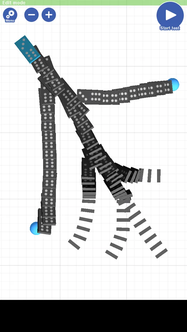 Easy Toppling Dominoes | Indus Appstore | Screenshot