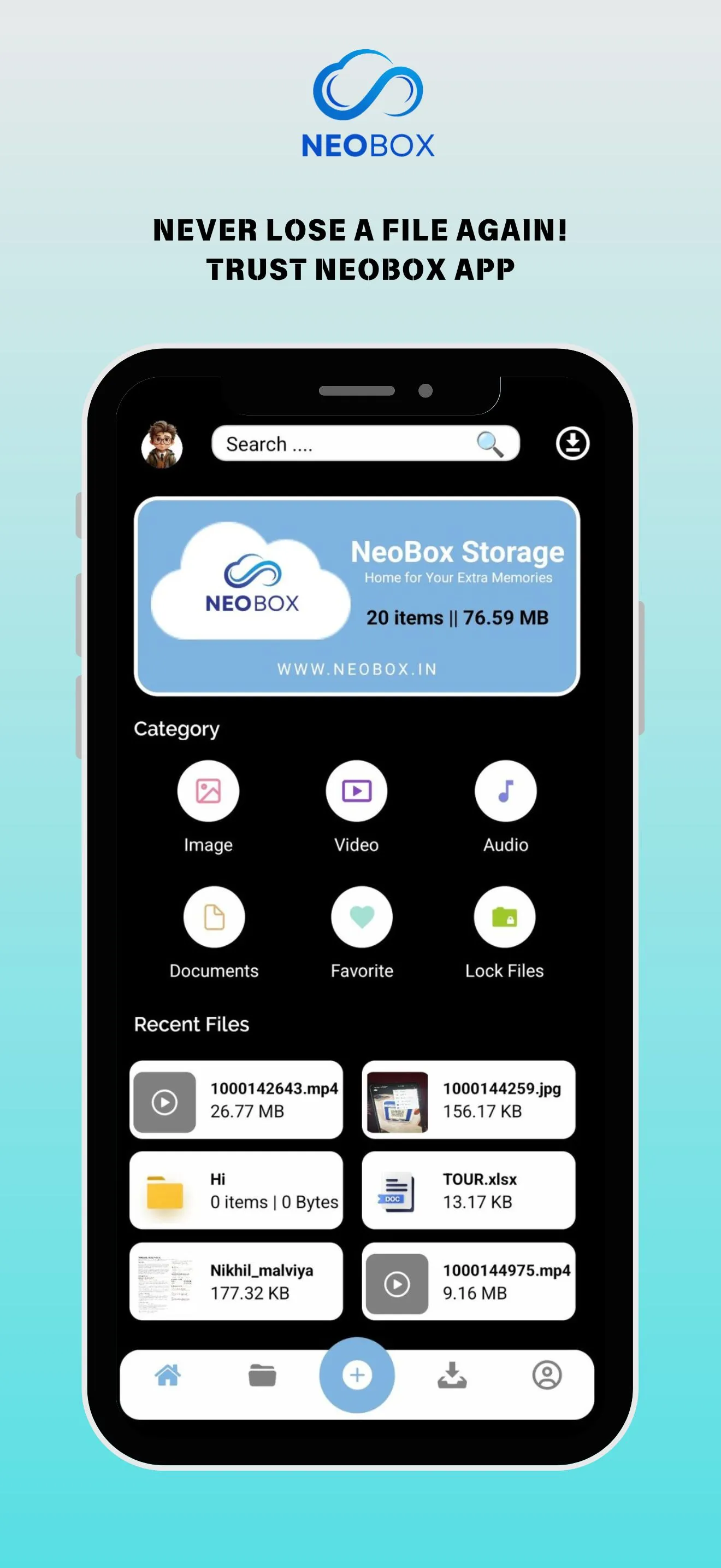 Neobox: Cloud Storage | Indus Appstore | Screenshot