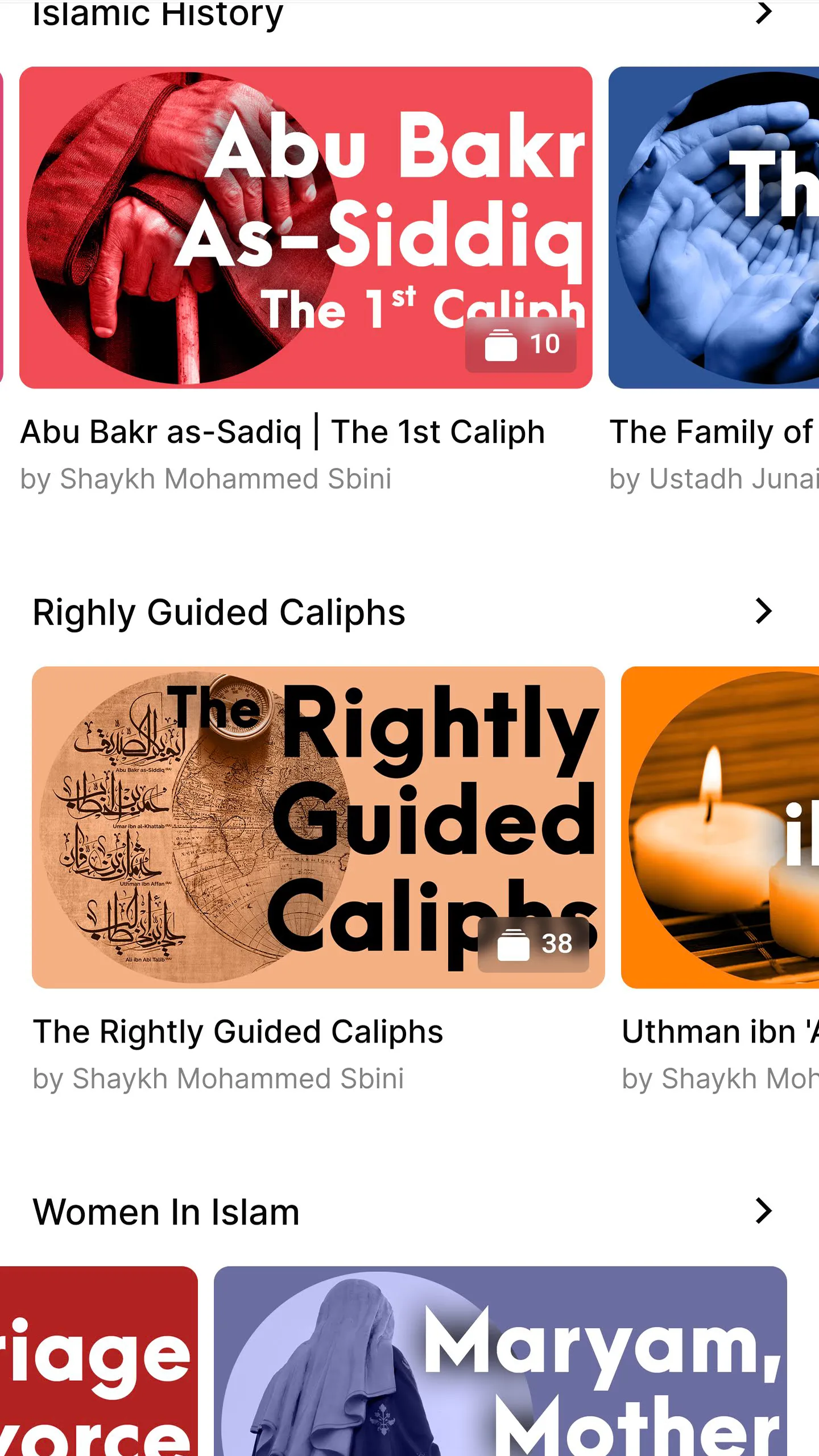 Islamic Courses: Muslim Videos | Indus Appstore | Screenshot