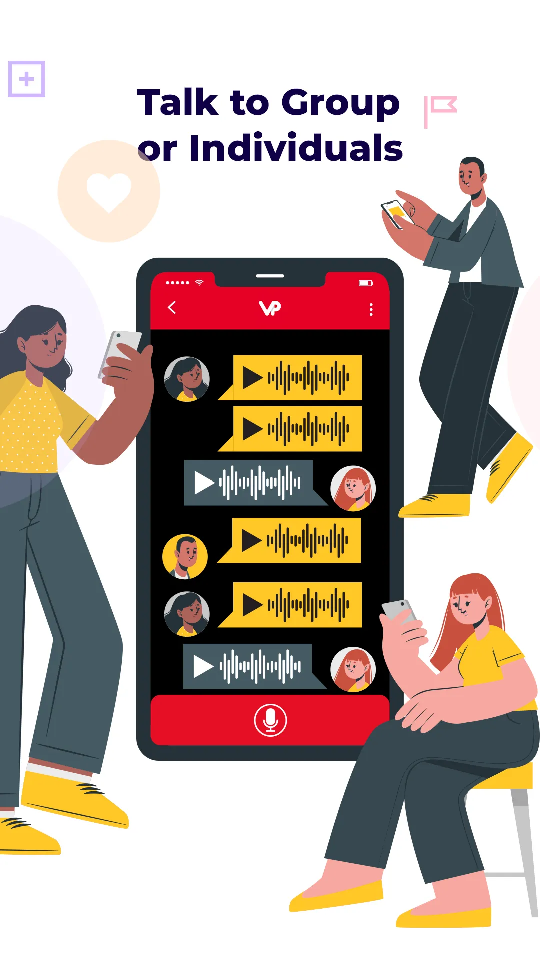 Walkie Talkie App: VoicePing | Indus Appstore | Screenshot