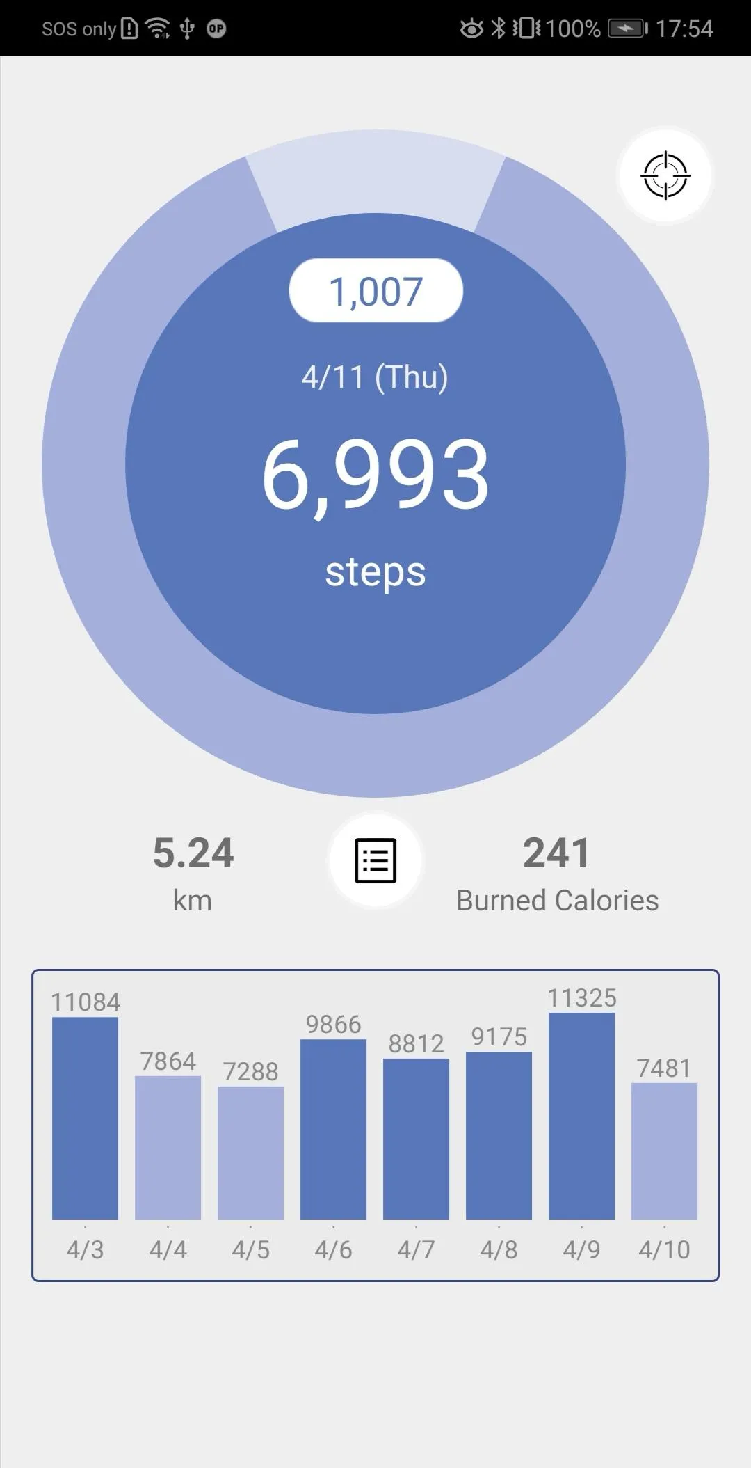 Pedometer, step counter | Indus Appstore | Screenshot