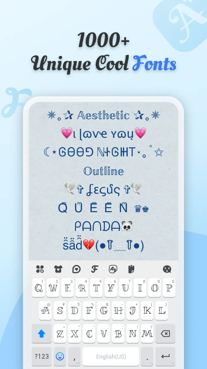 Cool Fonts - Keyboard & Themes | Indus Appstore | Screenshot