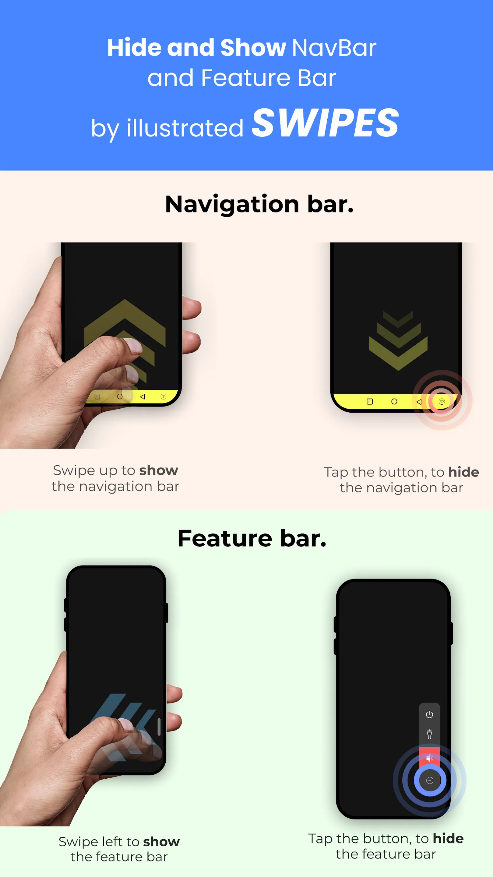 Quick Buttons - Navigation bar | Indus Appstore | Screenshot