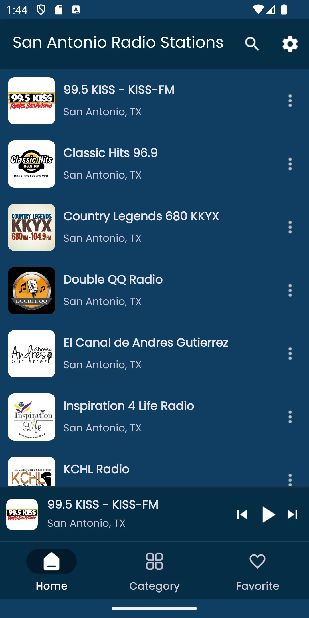 Radios from San Antonio | Indus Appstore | Screenshot