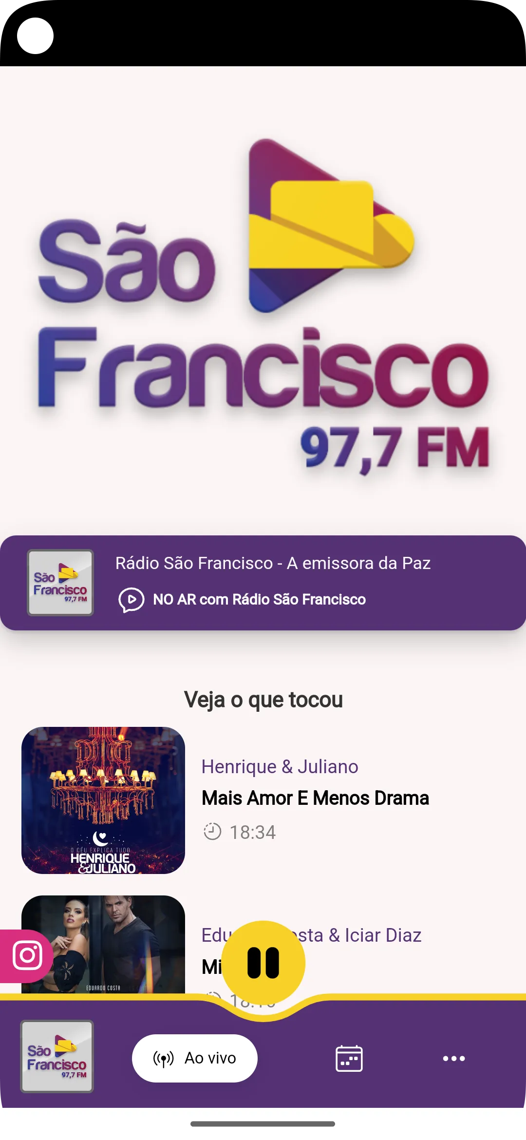 Rádio São Francisco | Indus Appstore | Screenshot